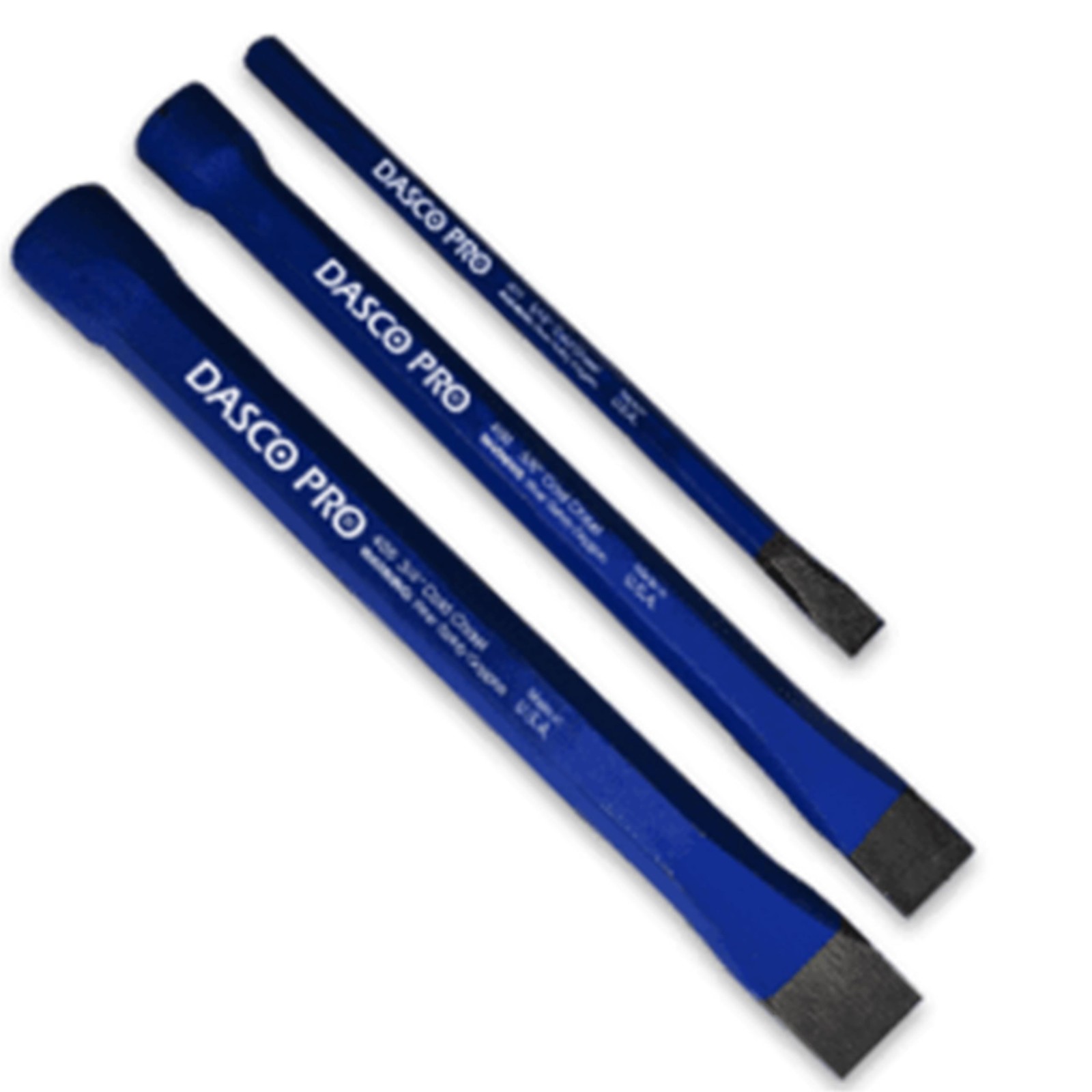 DASCO PRO 3 Piece Cold Chisel Kit, Assembled in USA, VN70044 44