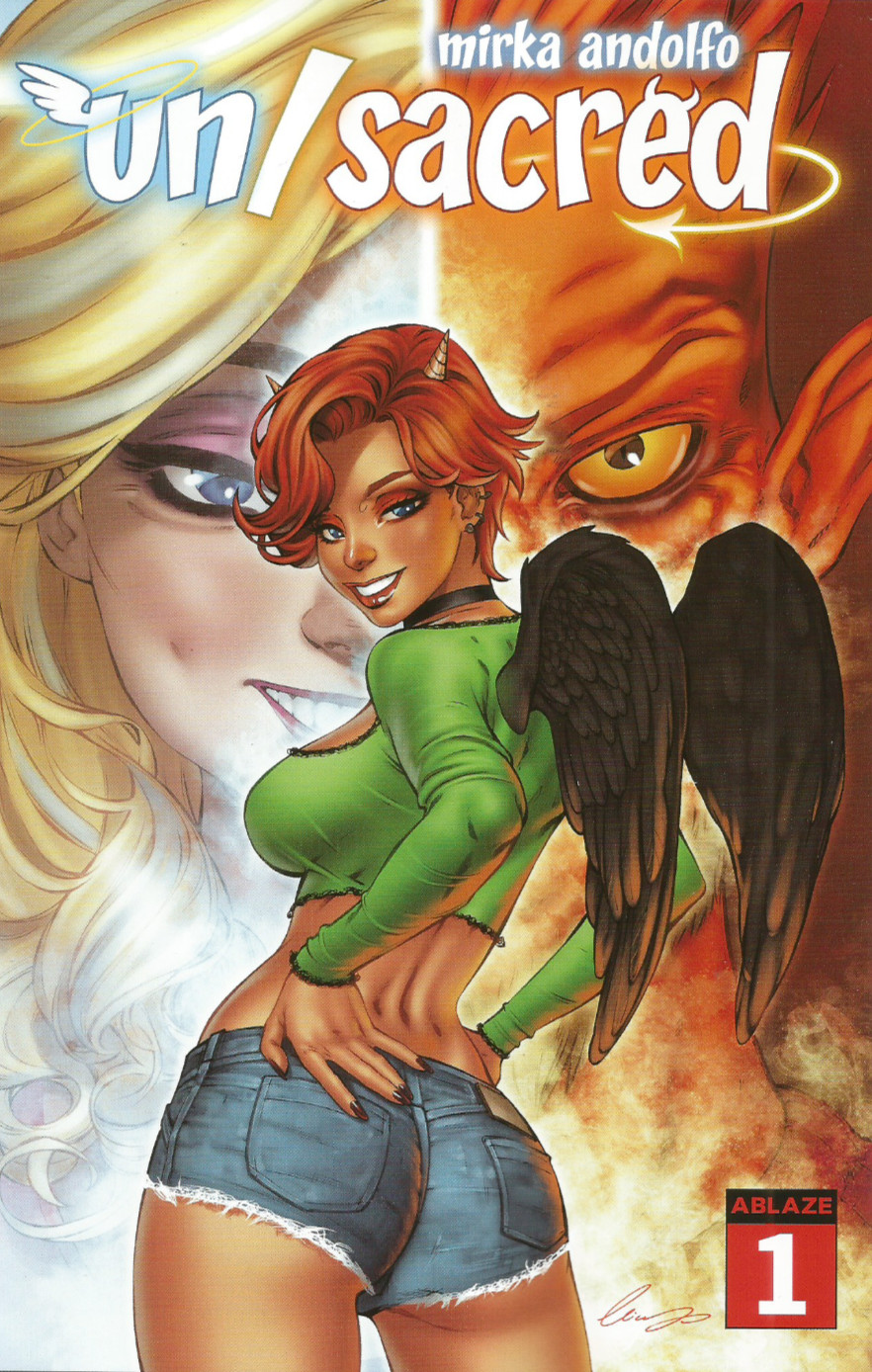 UnSacred vol. 2 #1 Elias Chatzoudis Variant Cover (D) ABlaze Media 2020
