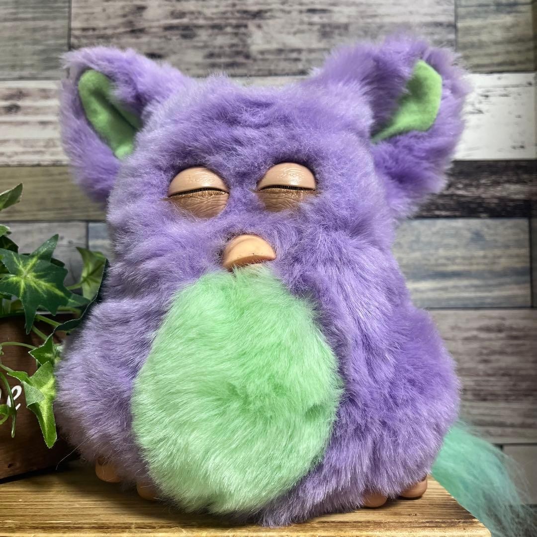 Furby 2 Funky Furby Blue Eyes English Version Junk Parts Hasbro 2006