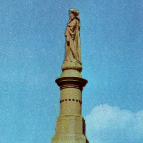 * VTG Postcard Chrome National Soldiers Monument 3000 Civil War Dead Cemetery PA
