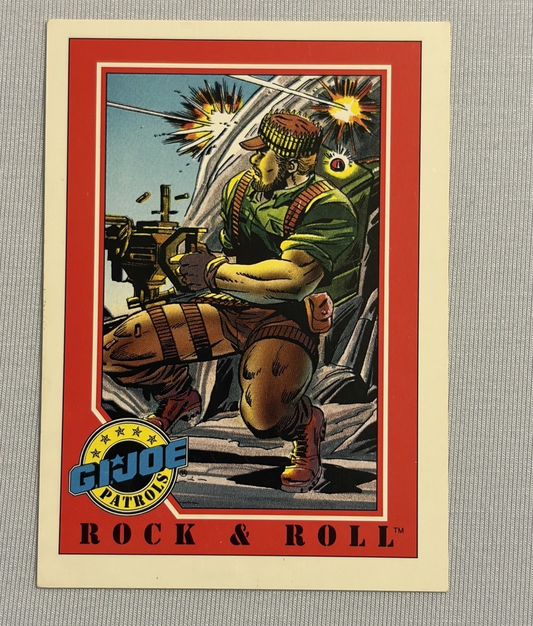 1991 Impel Hasbro G.I. Joe Patrols Rock & Roll Trading Card #148