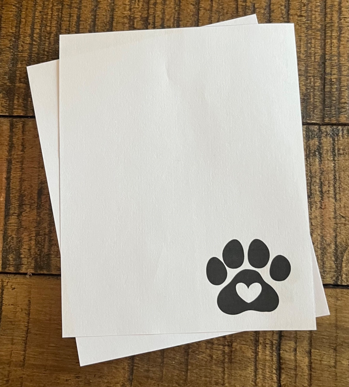 Dog Paw - Note Pad
