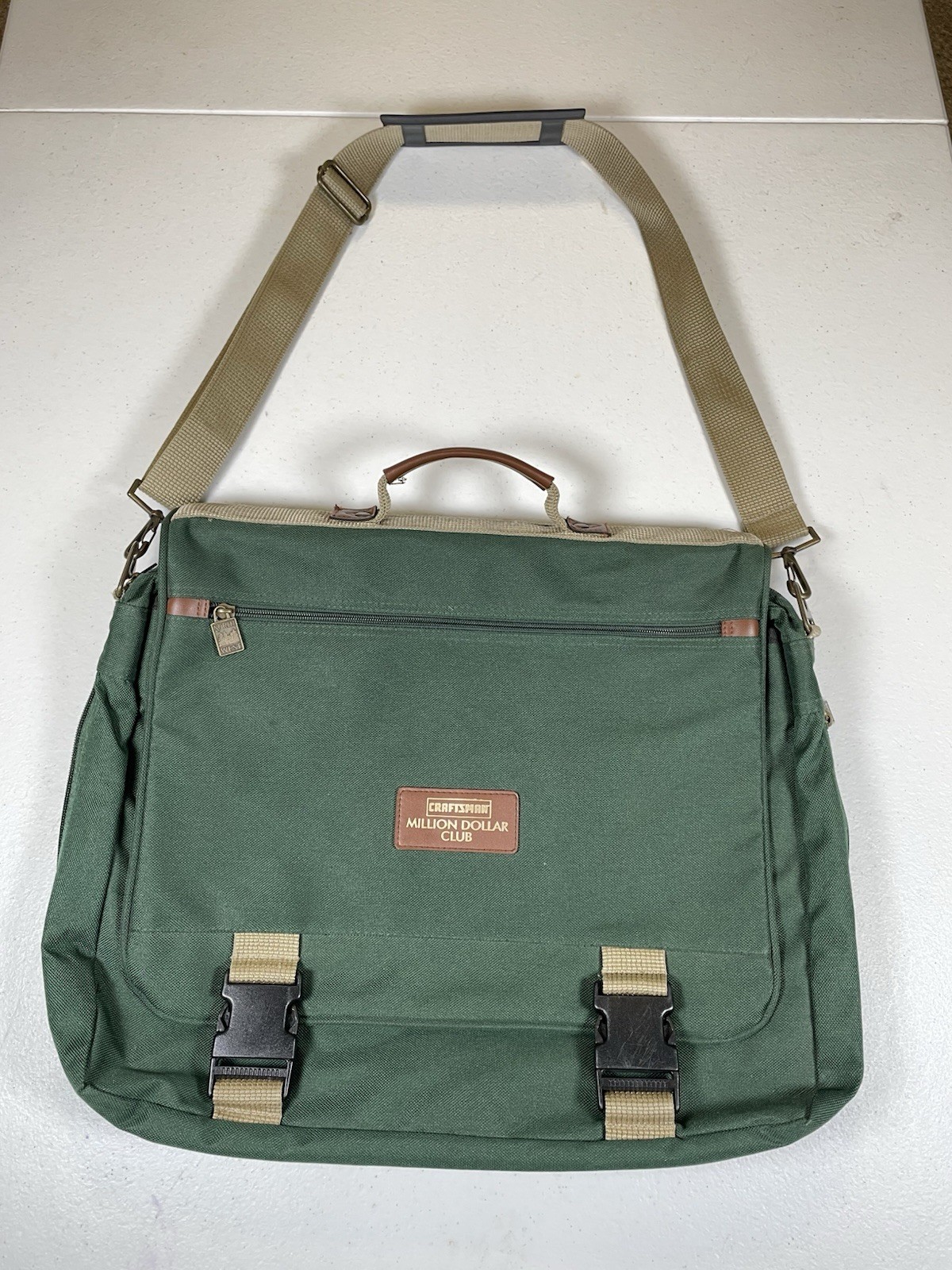Vintage Craftsman Million Dollar Club Laptop Case Rare Corporate Award Briefcase
