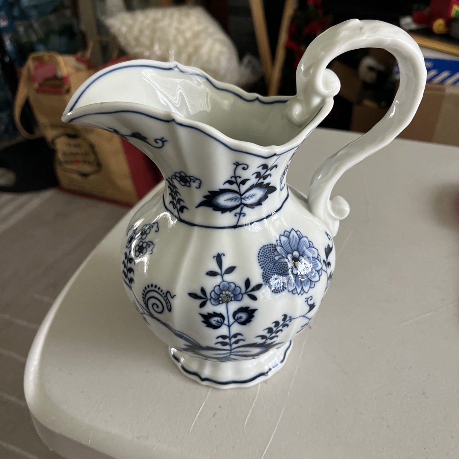 Vintage Blue Danube 24 Oz Pitcher 6.5 Vintage Blue Danube 24 Oz Pitcher 6.5