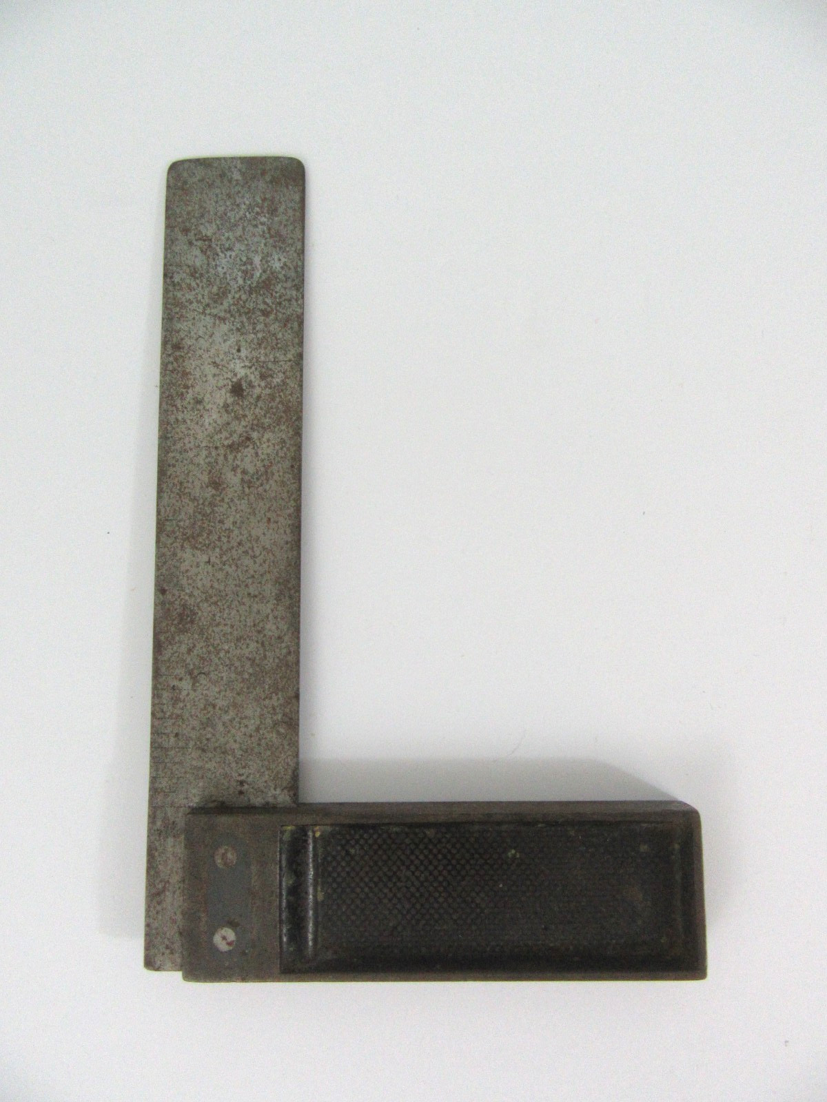 Vintage Tool - Rule & Level All Metal 6 inch Try Square Unbranded Vintage Tool - Rule & Level All Metal 6 inch Try Square Unbranded