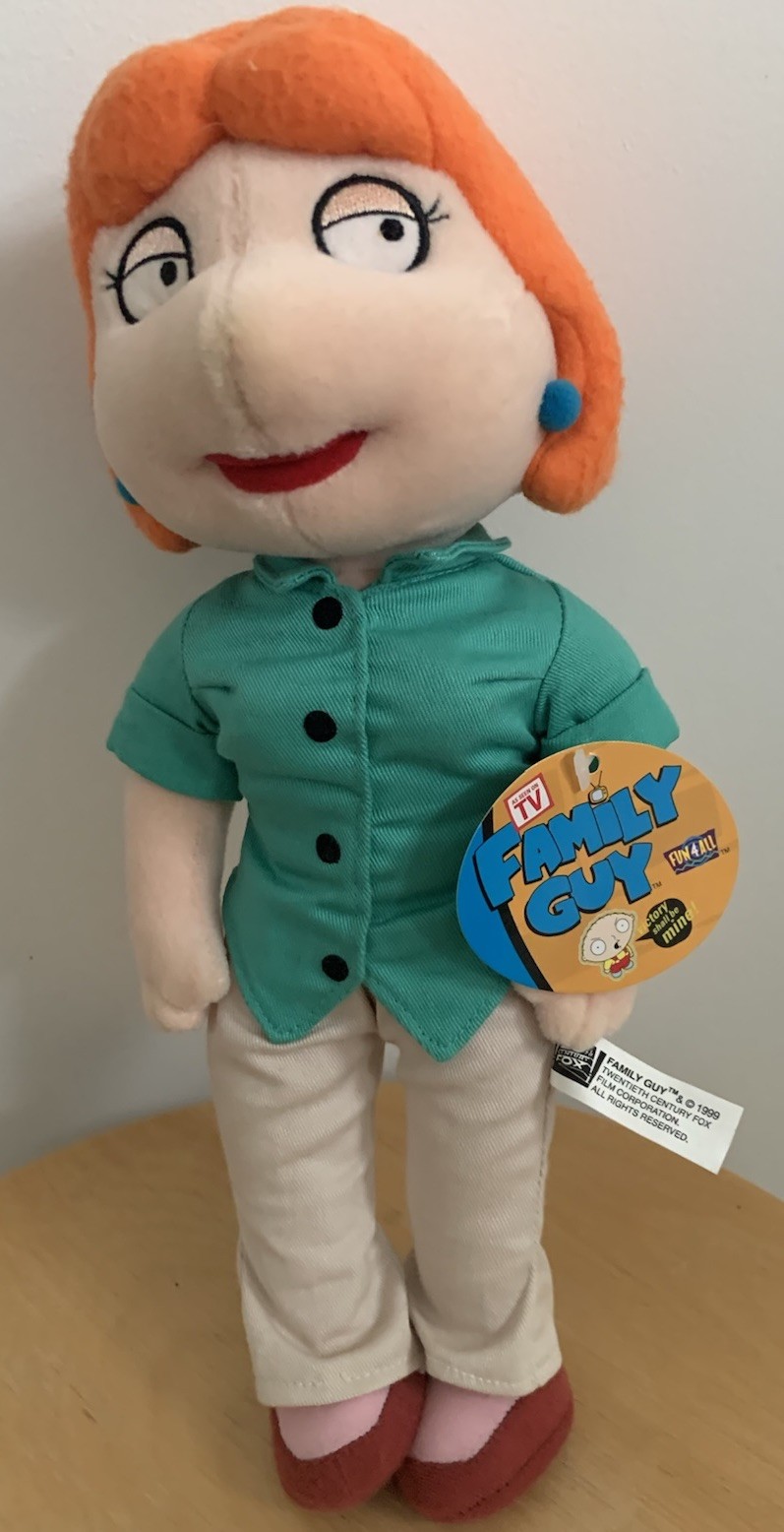 Vintage Lois Griffin Plush 1999 NWT Family Guy Fun-4-all