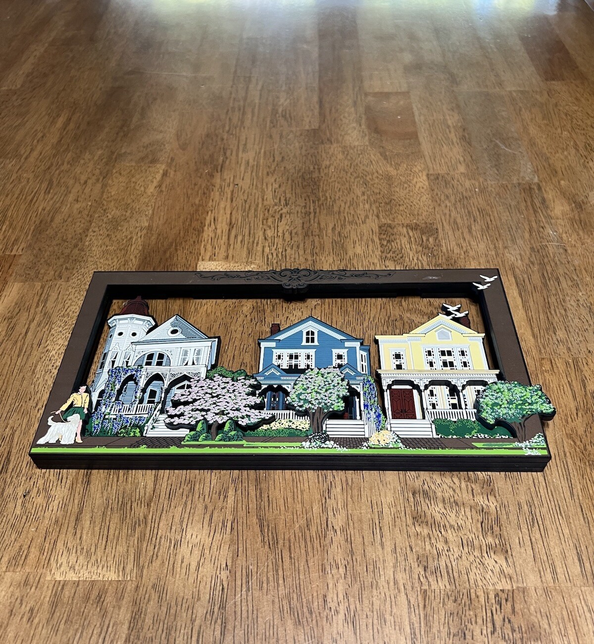 Shelia's Gallery Collection WOOD LASER CUT Southern Style Houses Frame
