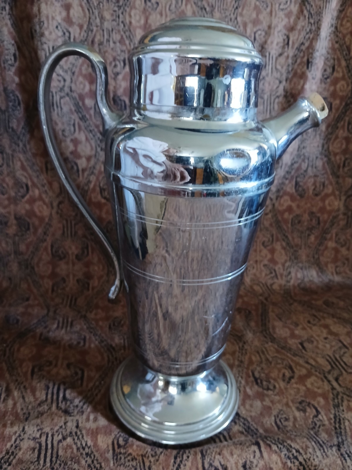 BAR DRINK MIXER Pitcher CHROME