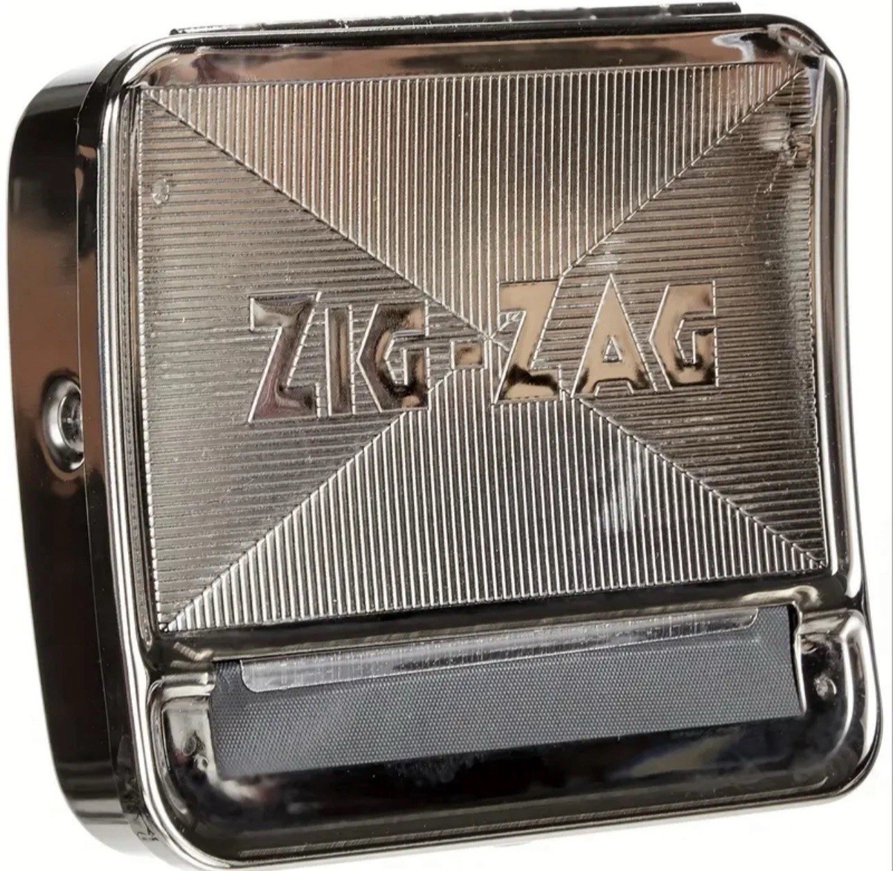 Zig-Zag Metal Cigarette Rolling Machine 70mm Easy Automatic Tobacco Roller Zig-Zag Metal Cigarette Rolling Machine 70mm Easy Automatic Tobacco Roller