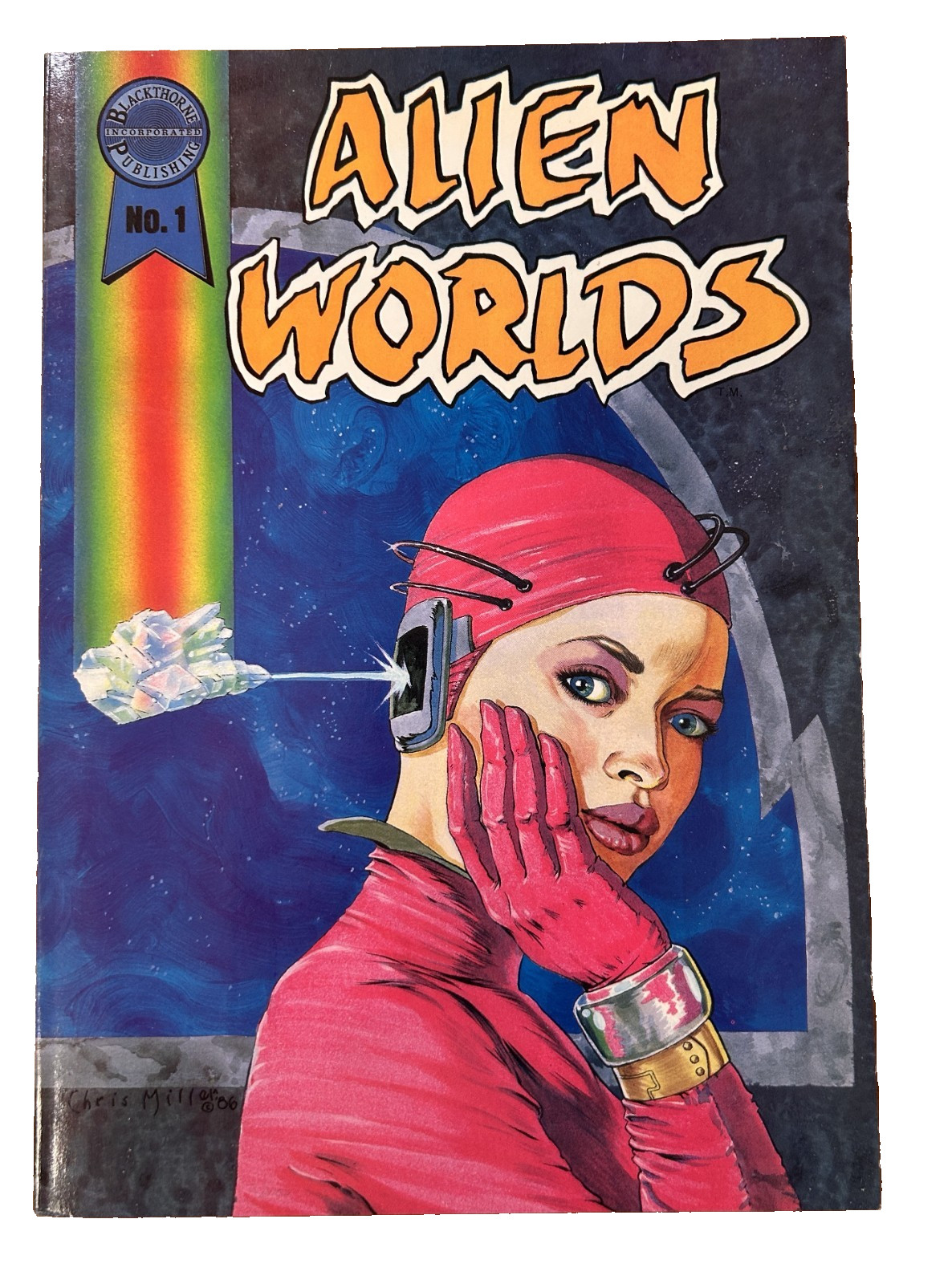 ALIEN WORLDS GRAPHIC NOVEL (NM) BLACKTHORNE - AL WILLIAMSON 72 pgs - 1993