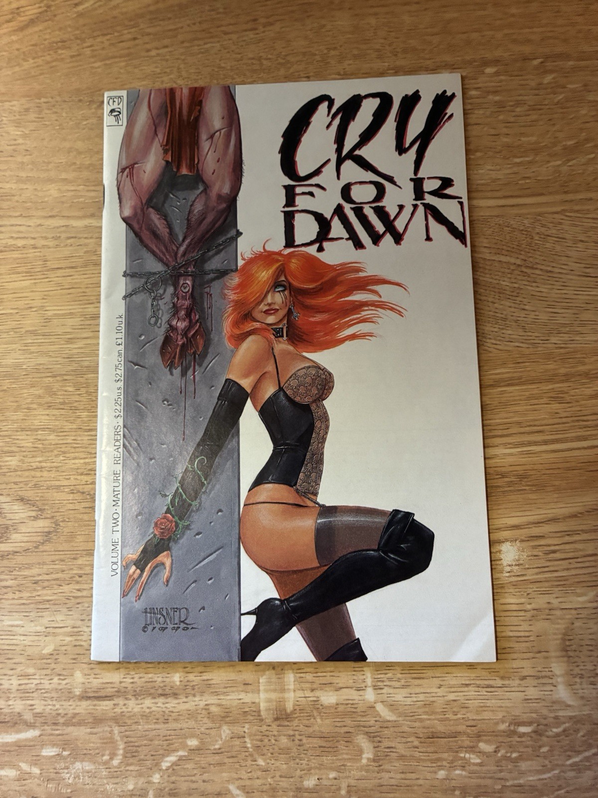 Cry for Dawn #2 (Cry for Dawn Productions 1990) Rare
