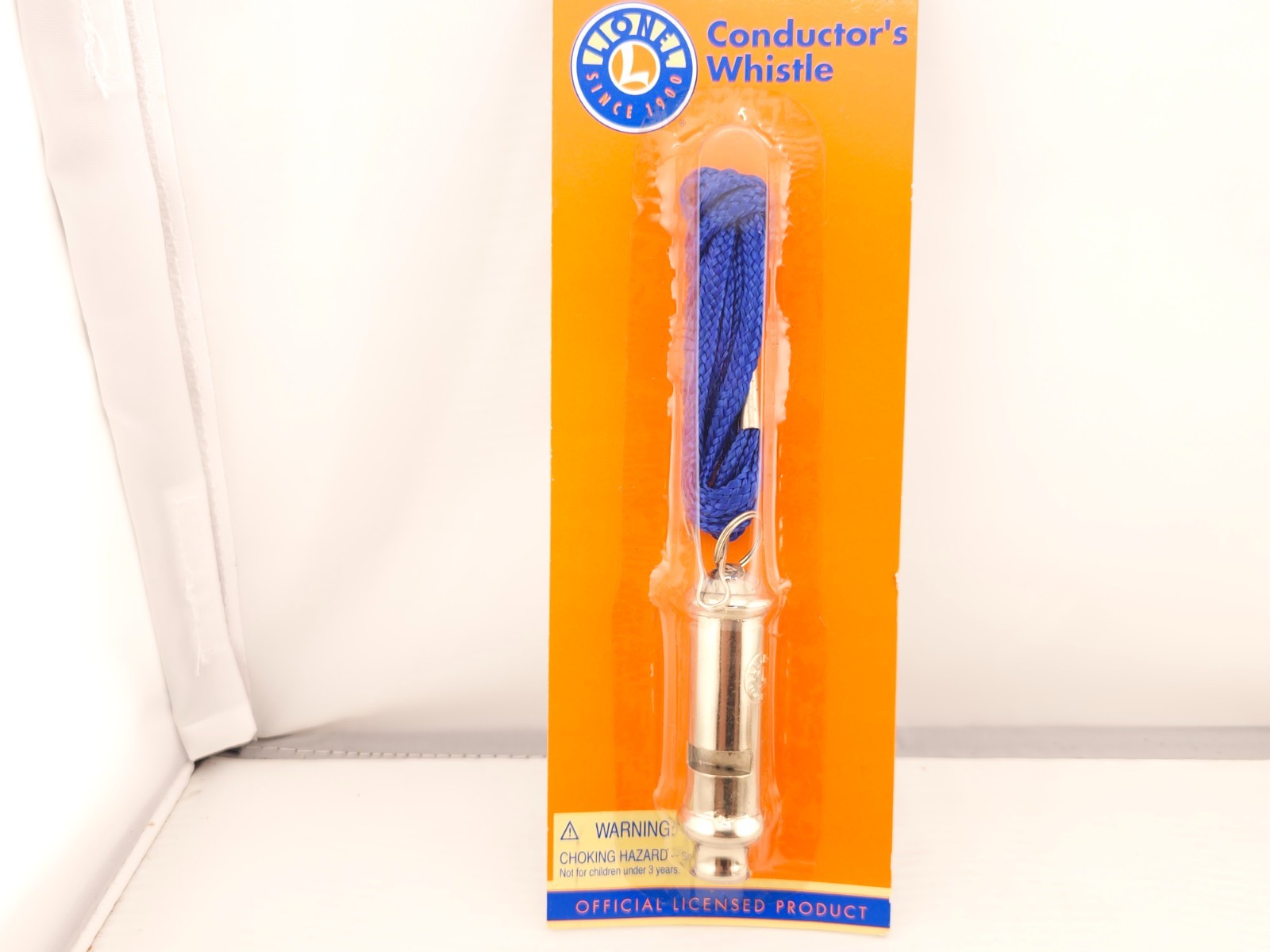 Officially Licensed Lionel Conductors Whistle by Scylling Collectible NEW Blue