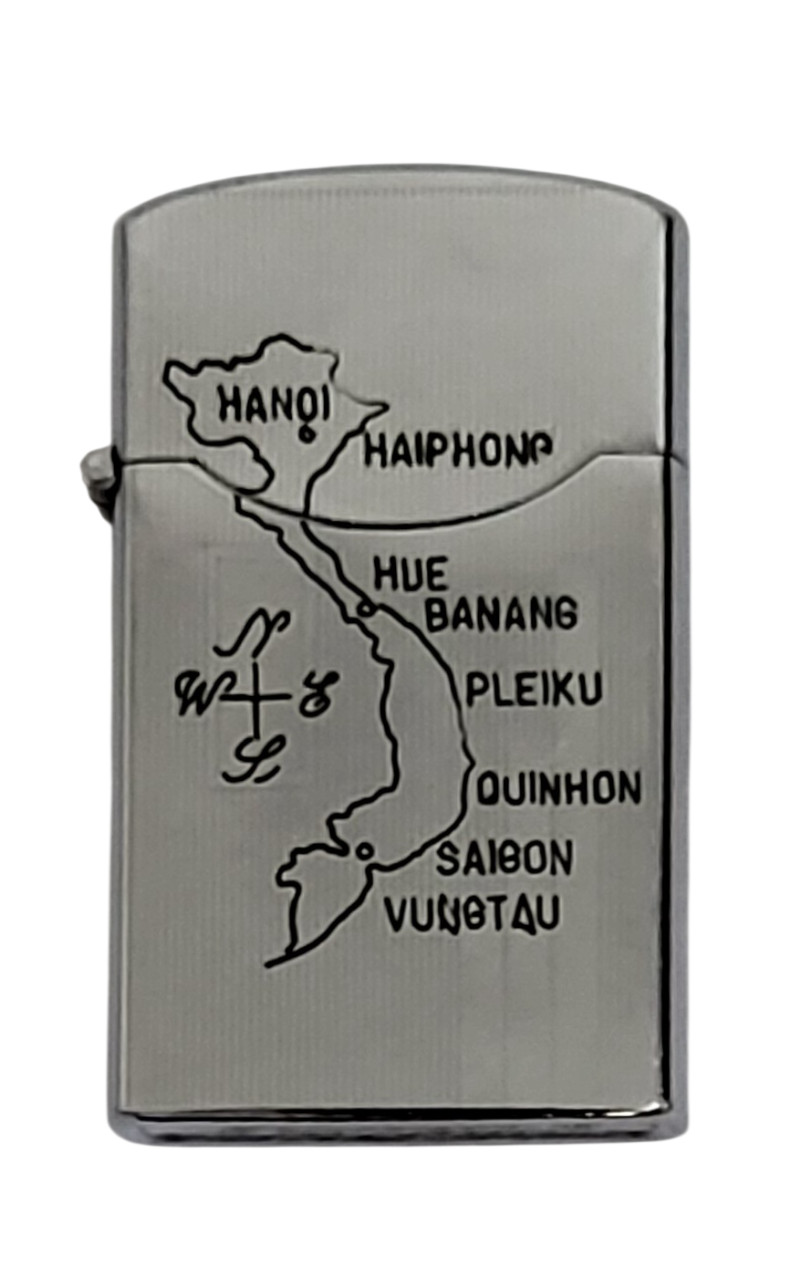 Vintage 68-69 Saigon Vietnam 5 Barrel Zenith Windproof Lighter ( RARE )
