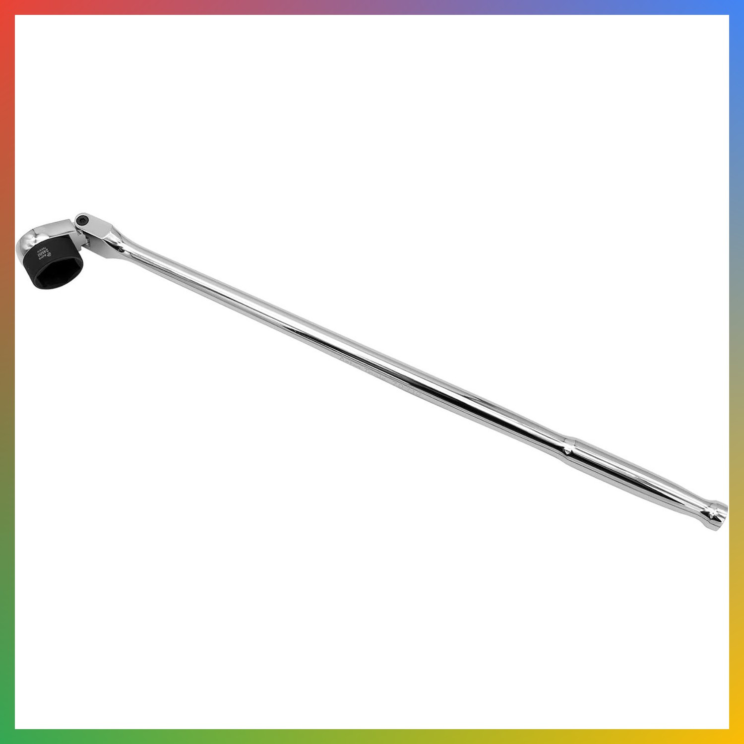 Flex Head Ratchet Wrench 18 Inch Long 100 Tooth Low Profile For Nano Sockets