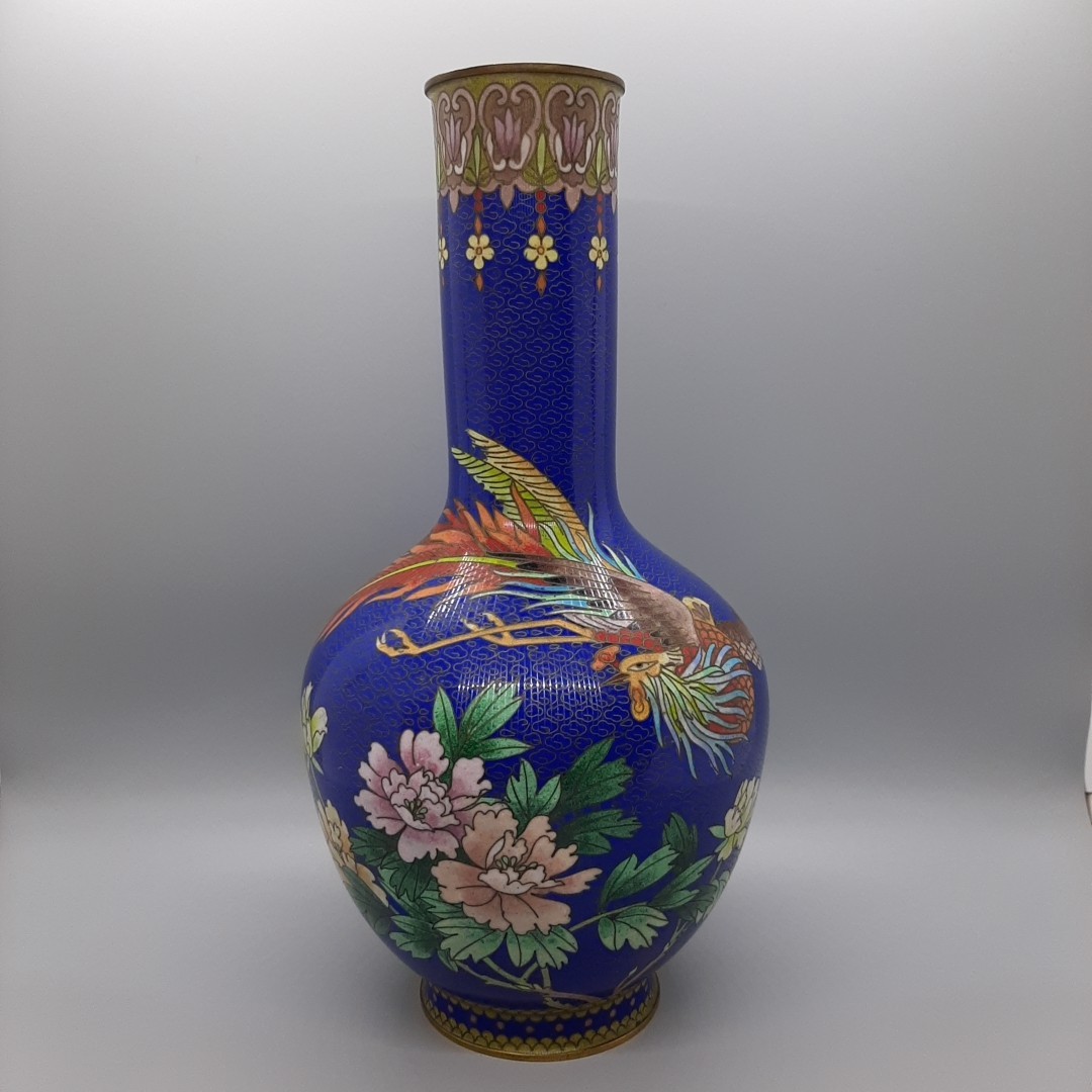 Vintage JINGFA Cloinsonne Vase