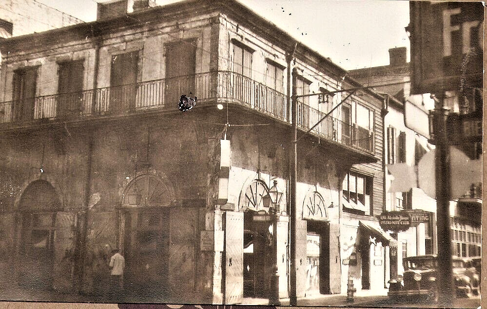 Absinthe House Real Photo Postcard Louisiana La New Orleans