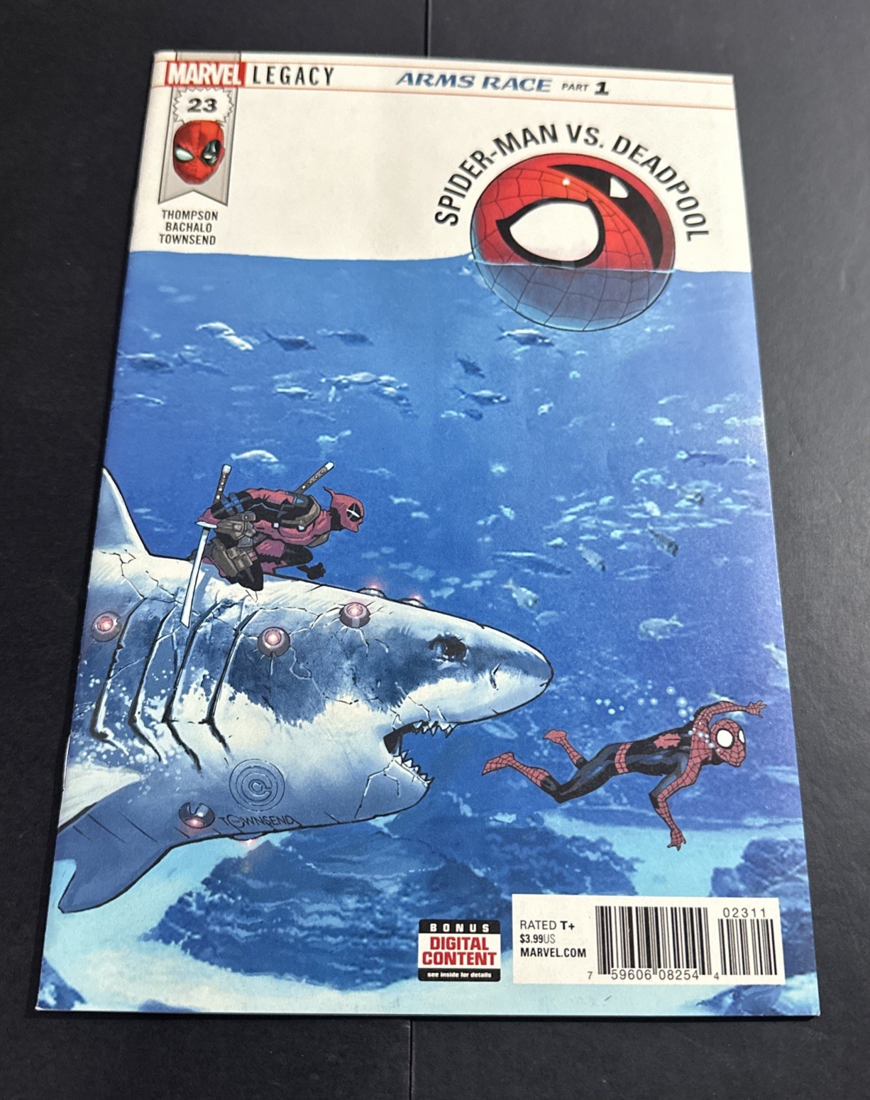 MARVEL COMICS SPIDER-MAN/DEADPOOL # 23   Vf/Nm Ww6