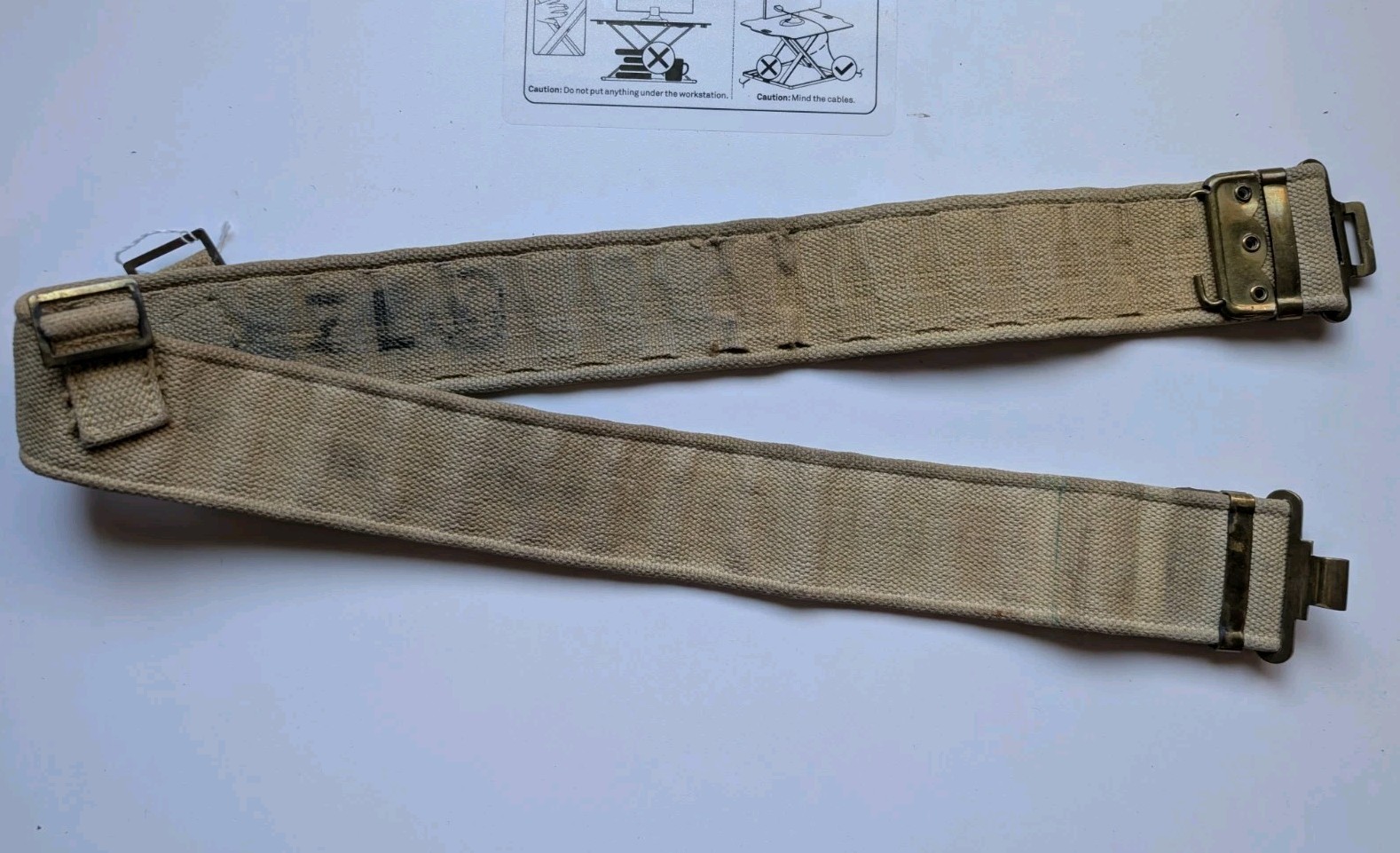 WW2 Canadian Web Belt 39\