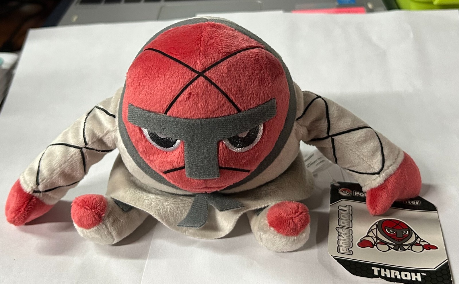 US Pokemon Center Poke Doll THROH 2011 New With Tag