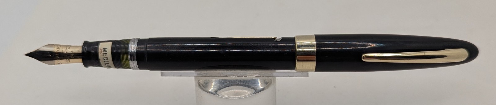Vintage Sheaffer Balance Style Fountain Pen Lever Fill 14K Medium Nib--Stickered