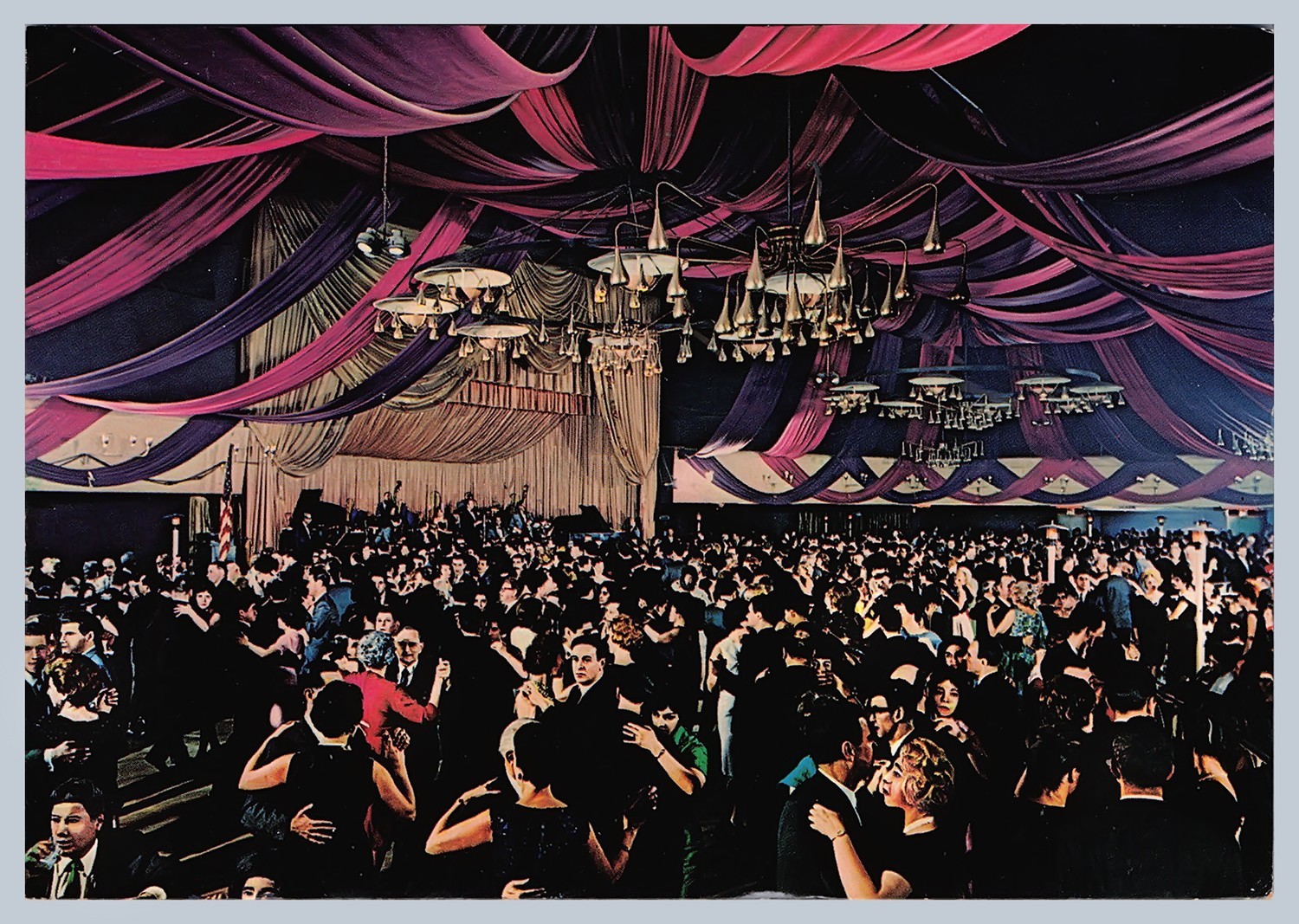 Vintage Roseland Dance City NYC Ballroom 52nd St Broadway New York Postcard-1148