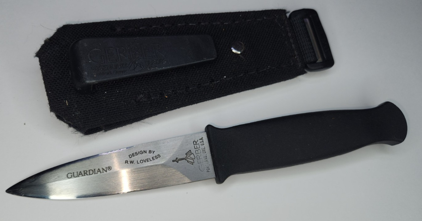 Vintage Gerber Guardian RW Loveless  Knife Dagger