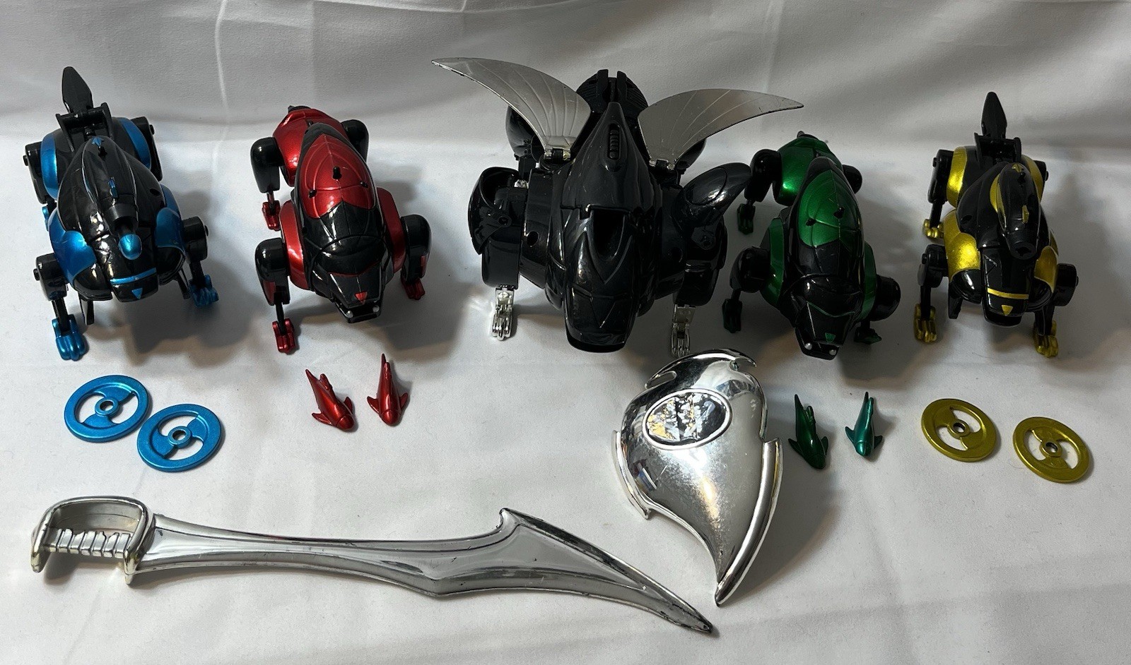 Vintage 1999 Stealth Voltron Third Dimension Trendmasters Near Complete