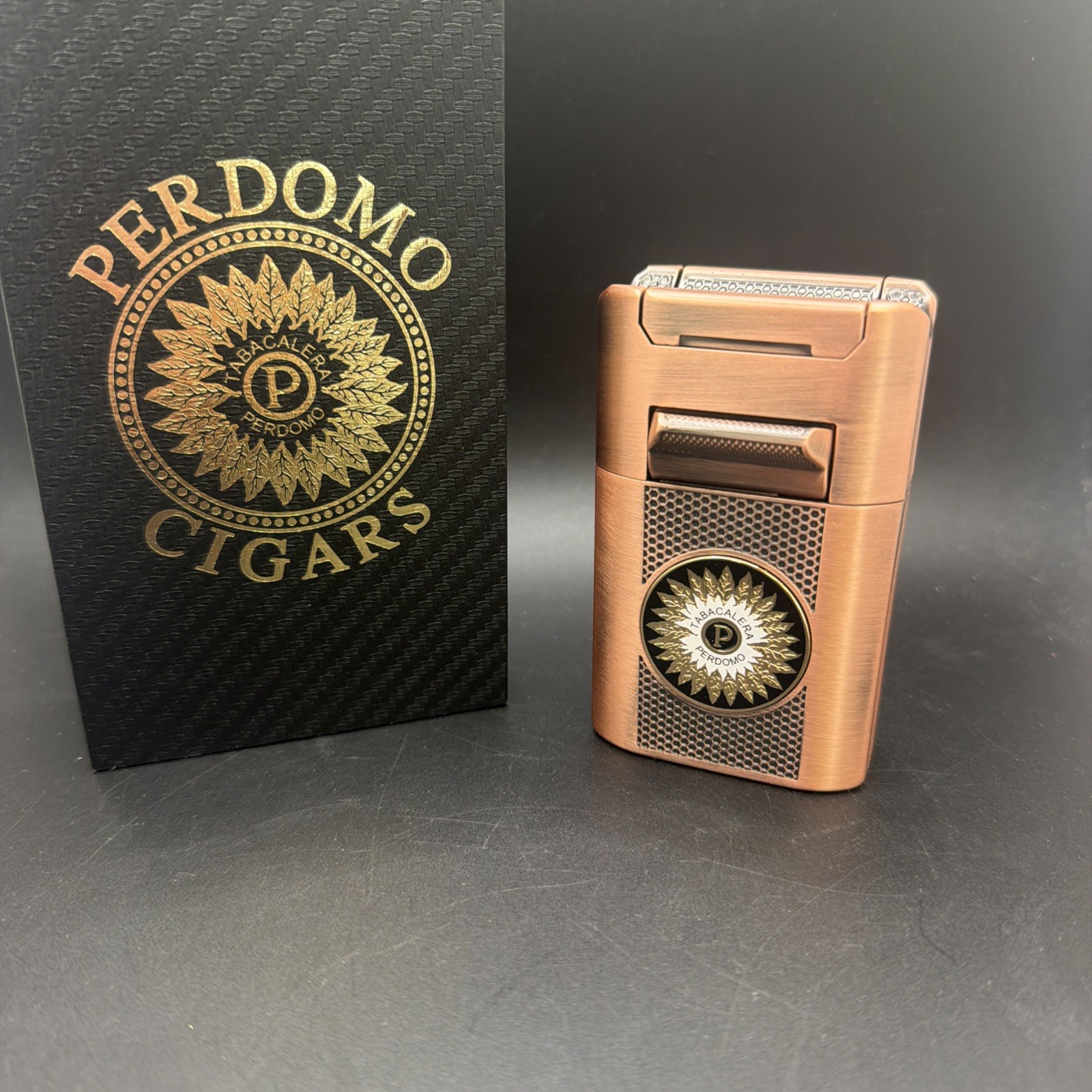 BRAND NEW Perdomo Quad Table Lighter BRAND NEW Perdomo Quad Table Lighter