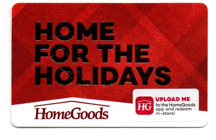 Homegoods Home For The Holidays Gift Card No $ Value Collectible Homegoods Home For The Holidays Gift Card No $ Value Collectible