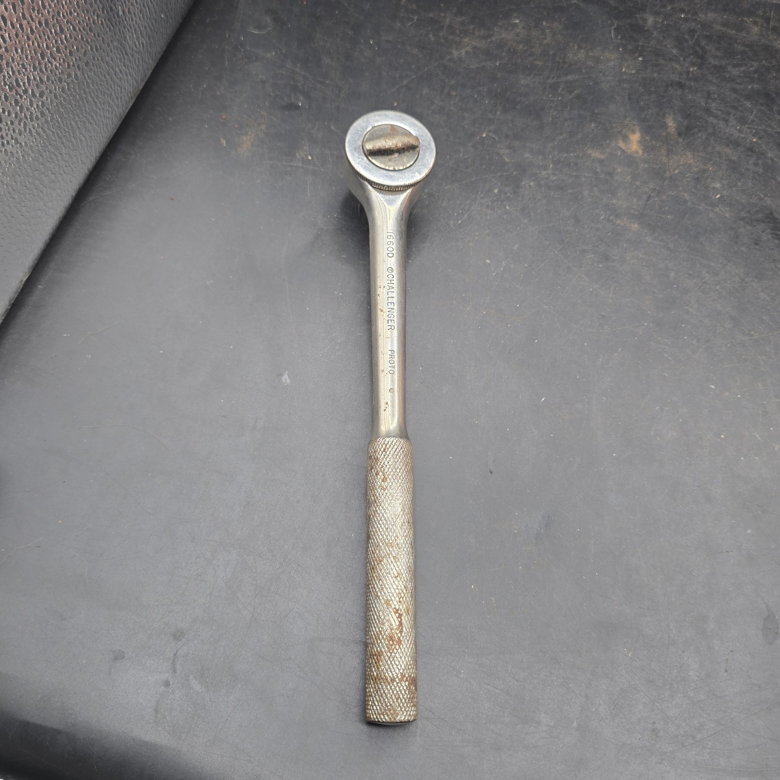 Proto Challenger : 1660D Ratchet ~ 1/2” Drive, Thumbwheel ~ Nice ~ 10\ Proto Challenger : 1660D Ratchet ~ 1/2” Drive, Thumbwheel ~ Nice ~ 10\