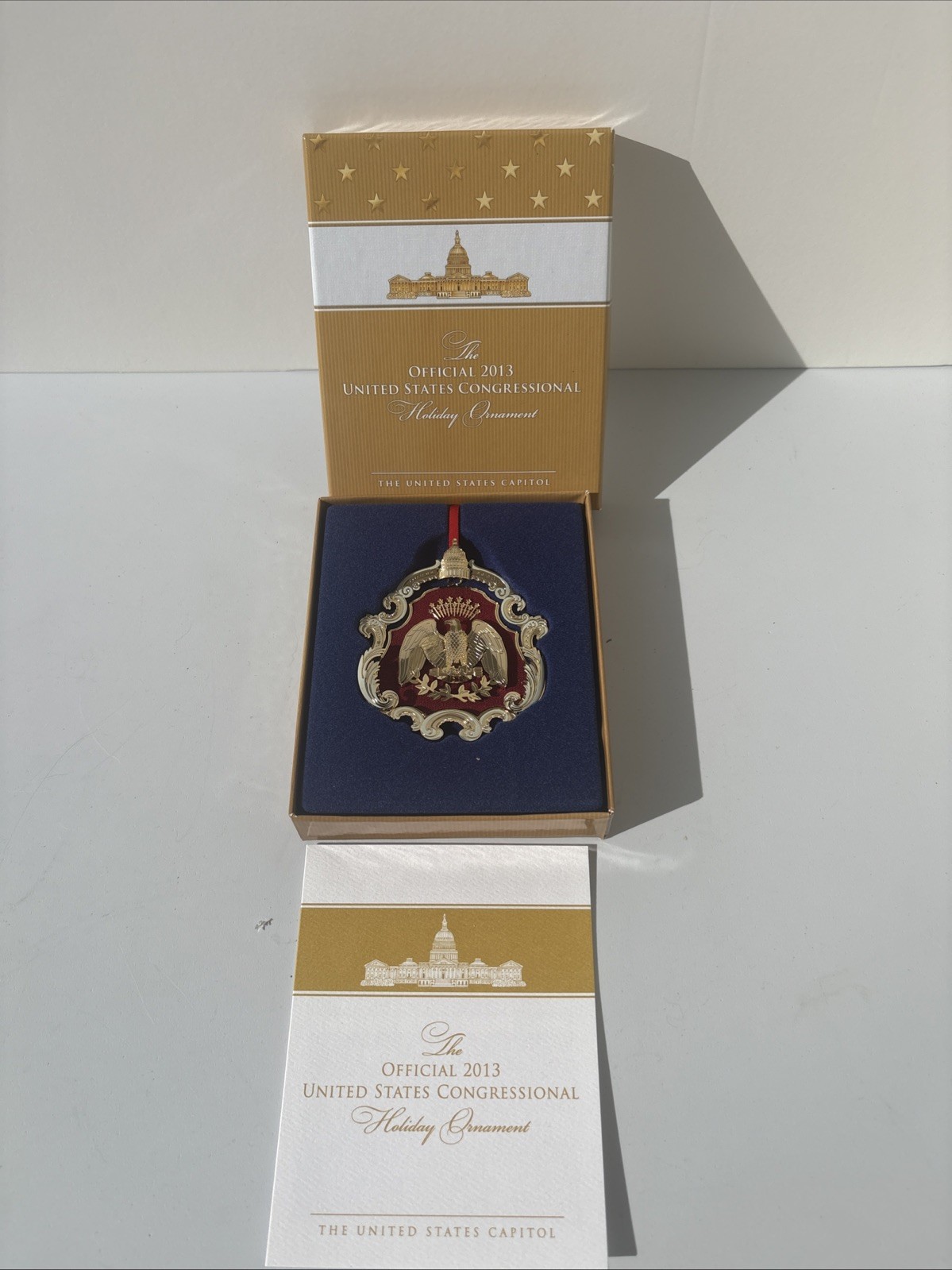 2013 Official United States Congressional Christmas Ornament Rare New
