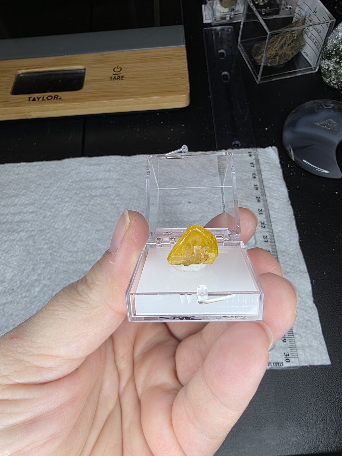 Wulfenite In Perky Box