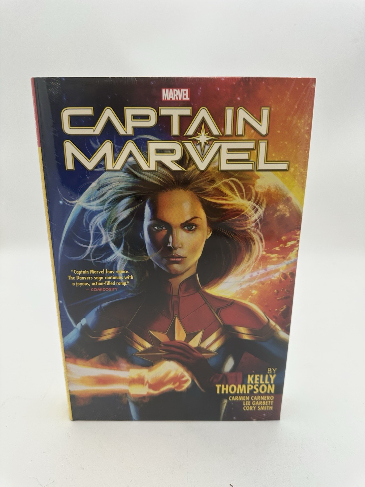 CAPTAIN MARVEL BY KELLY THOMPSON OMNIBUS VOL. 1 HC MOLINA COVER
