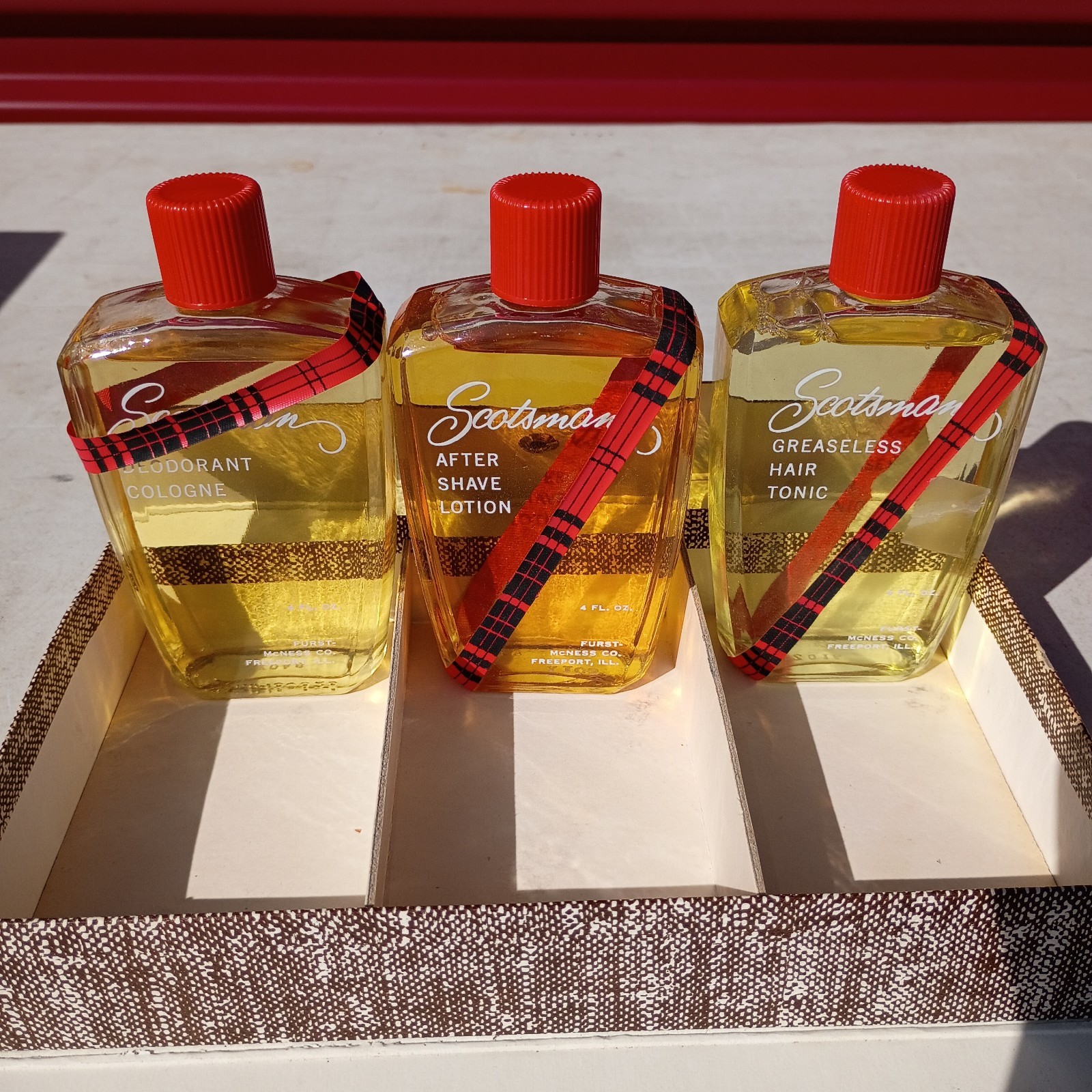 Rare Vintage Scotsman Greaseless Hair Tonic,  Cologne , Aftershave 1960\'s Unused