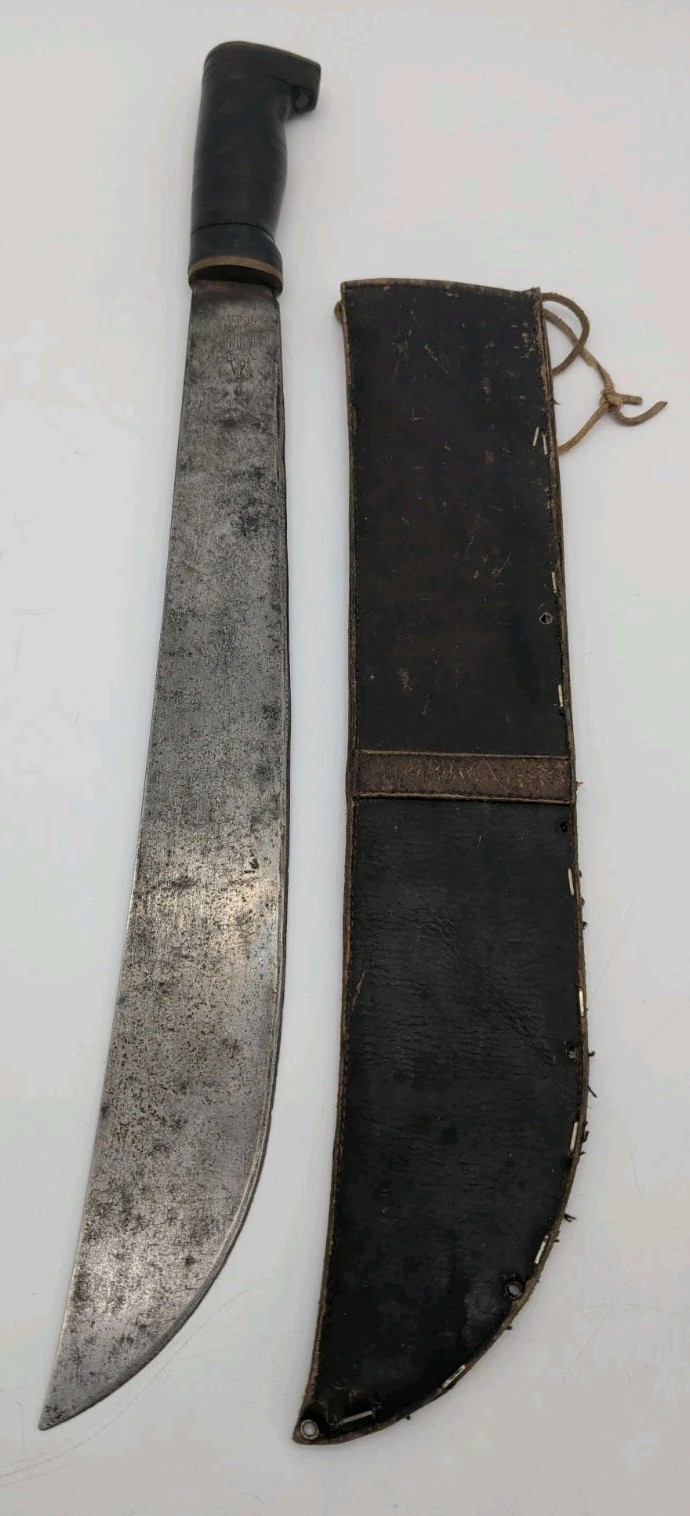 Vintage Legitimus Collins & Co. No 127 Machete With L.L. Bean Sheath Vintage Legitimus Collins & Co. No 127 Machete With L.L. Bean Sheath