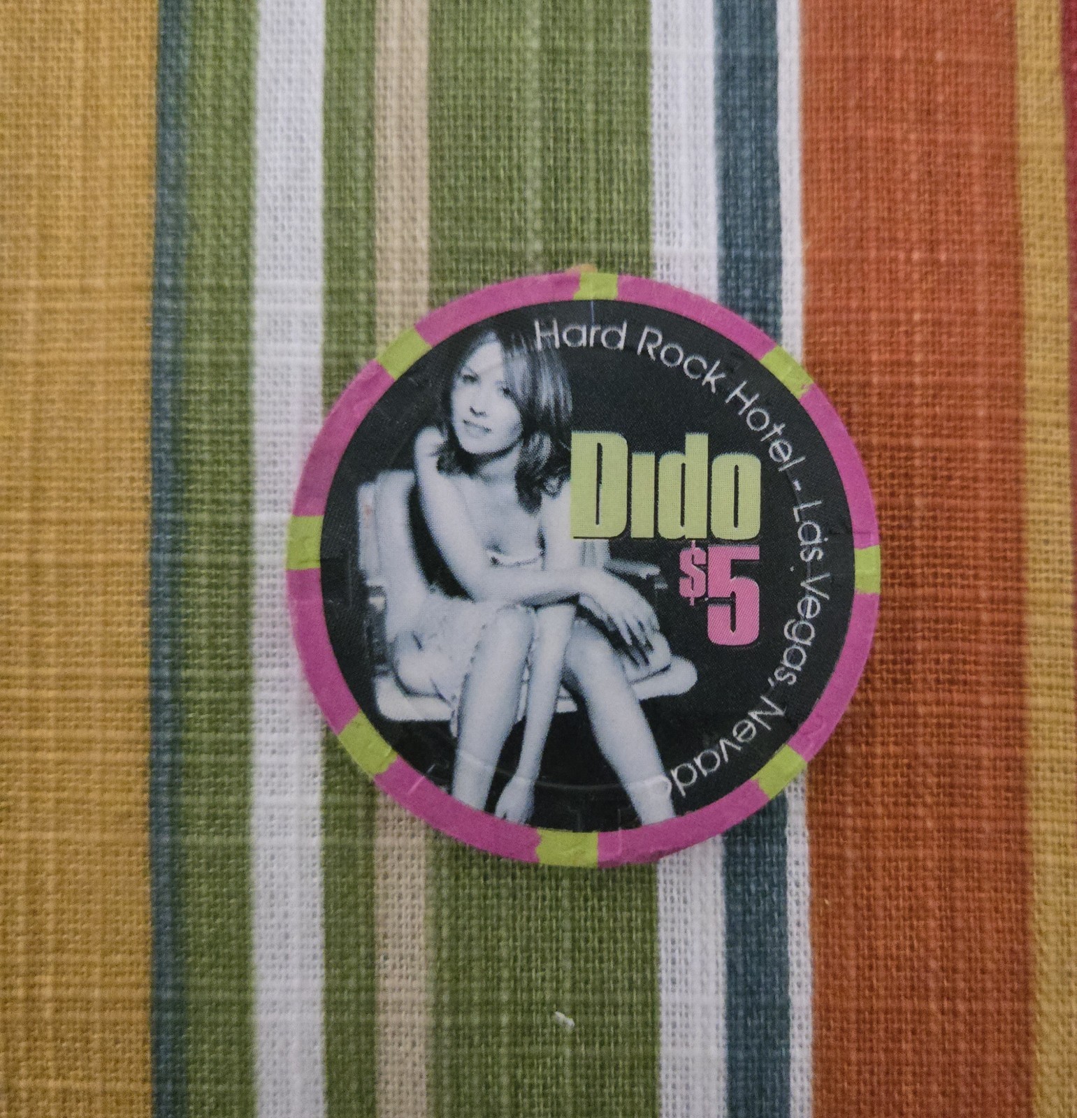 Hard Rock Las Vegas- Dido $5 Casino Chip