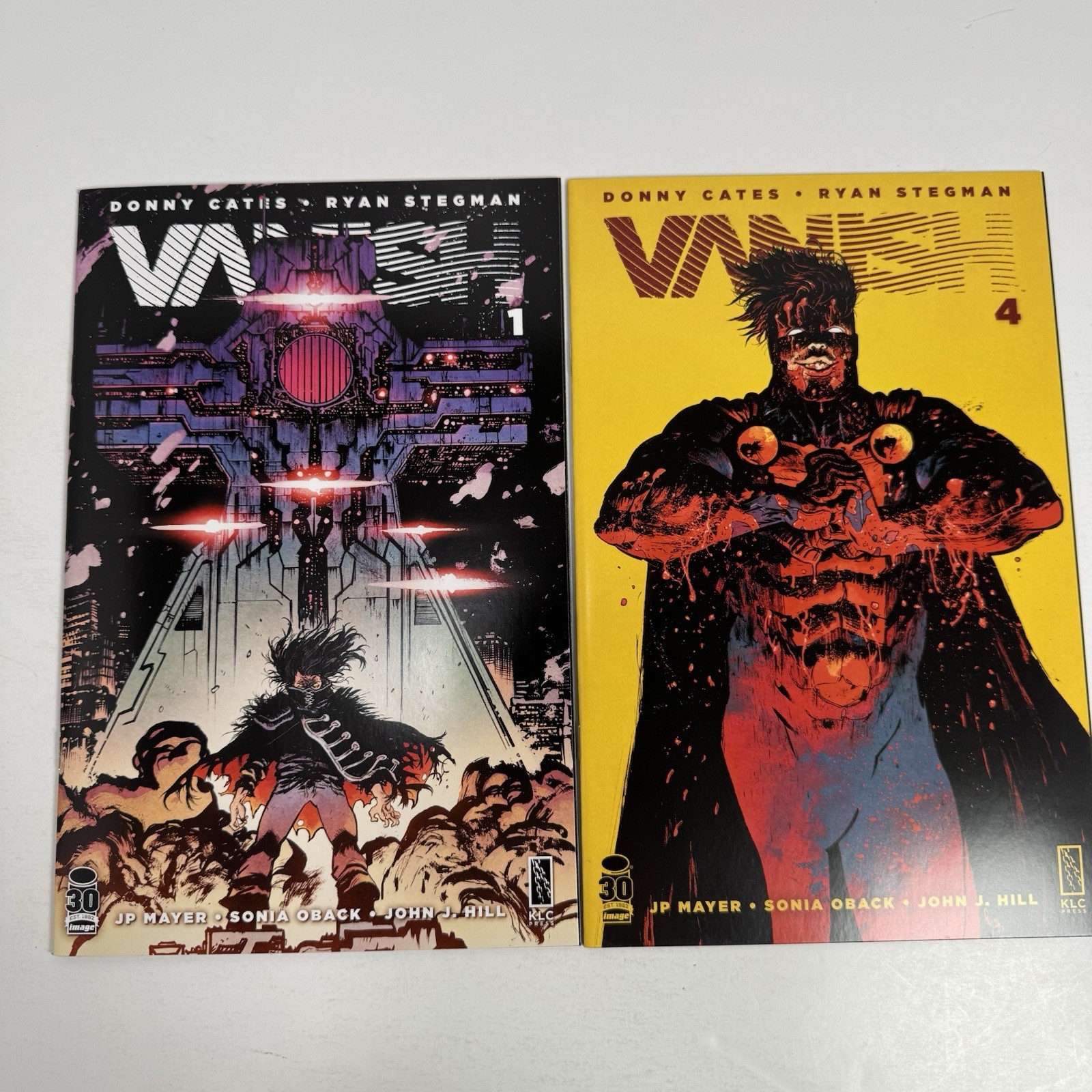 Vanish #1 & #4 Image Comics Daniel Warren Johnson Variant Donny Cates Lot
