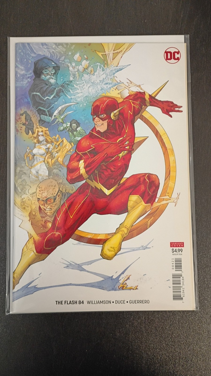 DC Comics The Flash 84 Variant Cover Comic Book Williamson Duce Guerrero