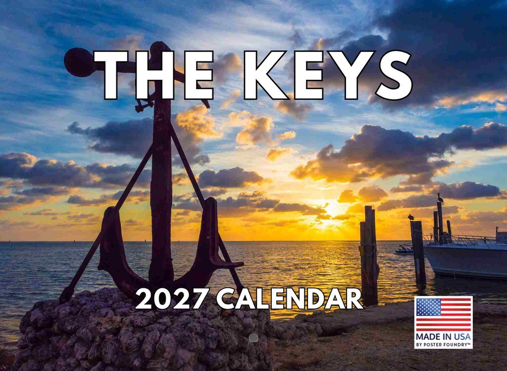 The Keys Florida Calendar 2027 Monthly Wall Calender 12 Month