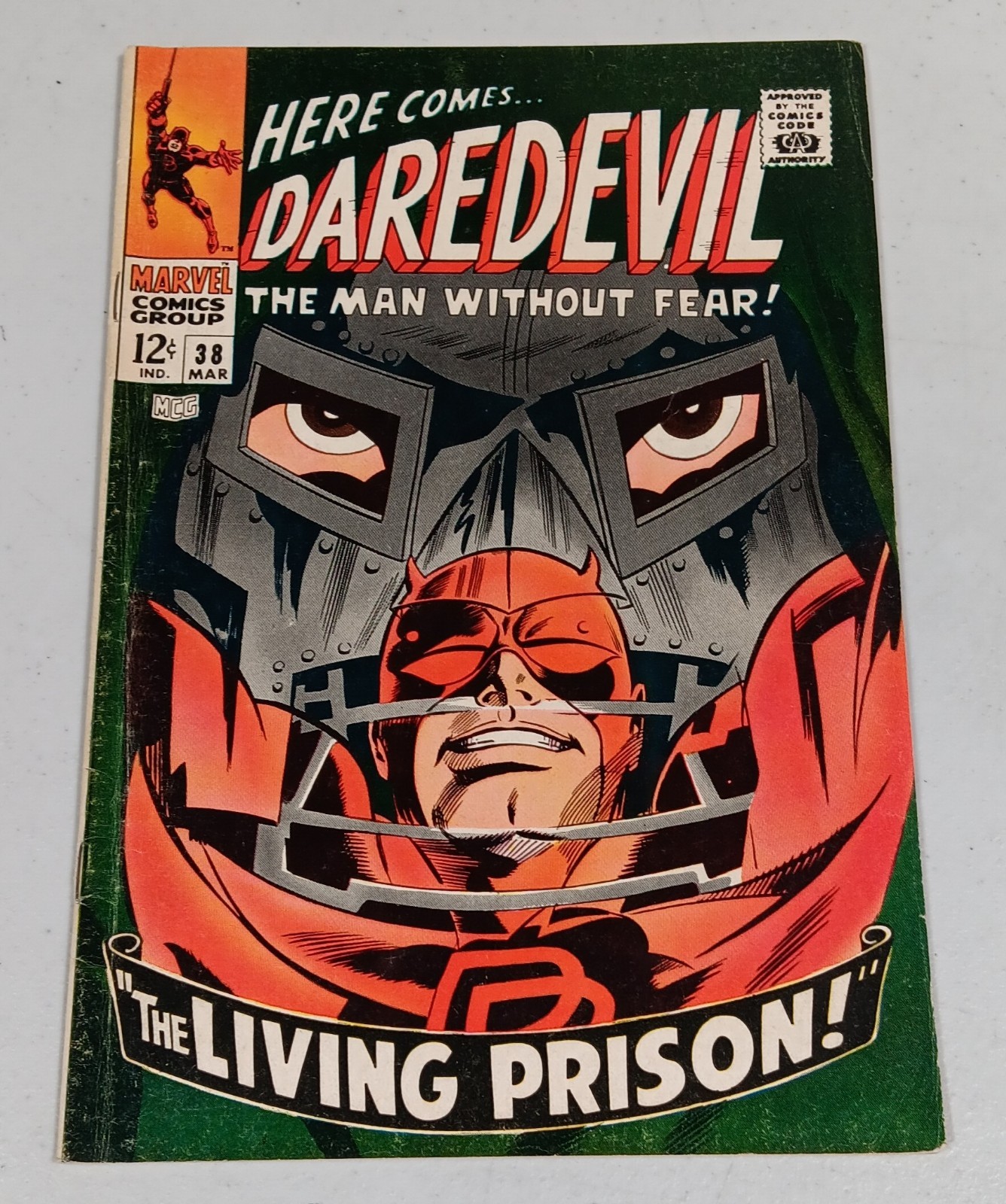 Daredevil #38- Doom/DD Brain switch?