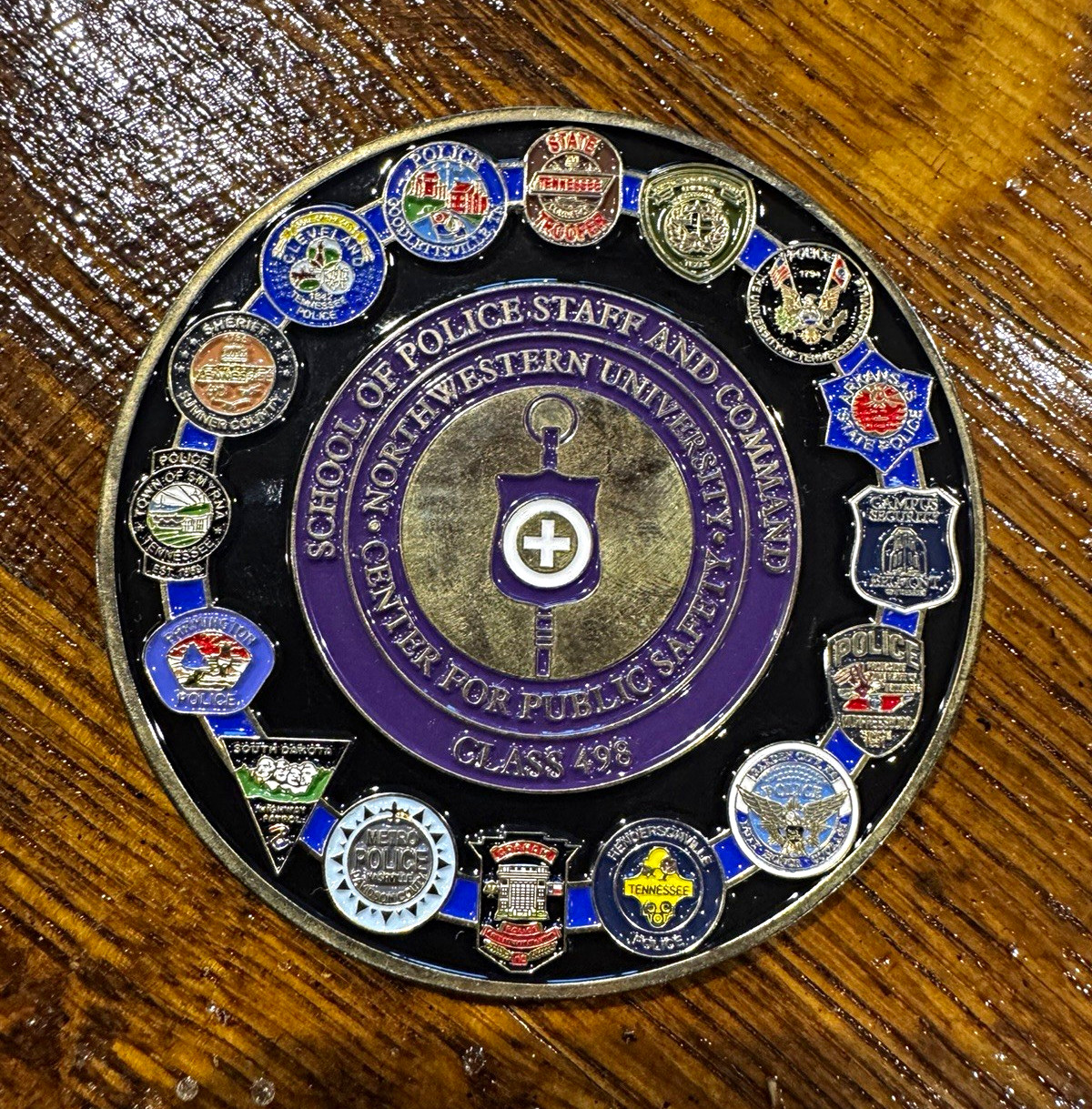 Northwestern University Center for Public Safety 2021 Nashville TN Coin