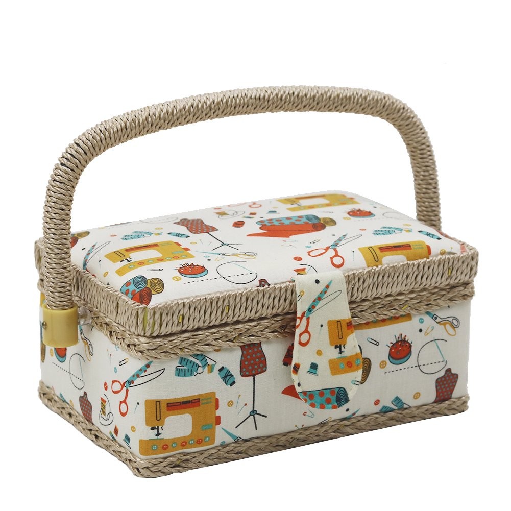 D&D Sewing Basket Sewing Kit Accessories Small Sewing Organizer Mini Sewing D&D Sewing Basket Sewing Kit Accessories Small Sewing Organizer Mini Sewing
