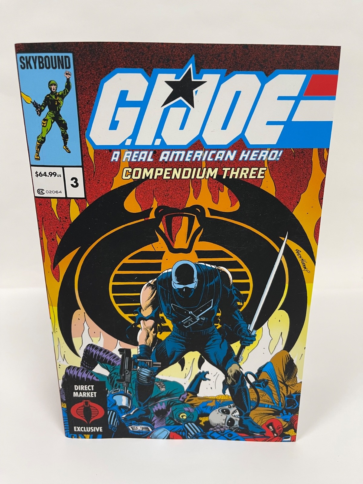 G.I. Joe Real American Hero Compendium Book Three 3 DM COVER Image Comics TPB