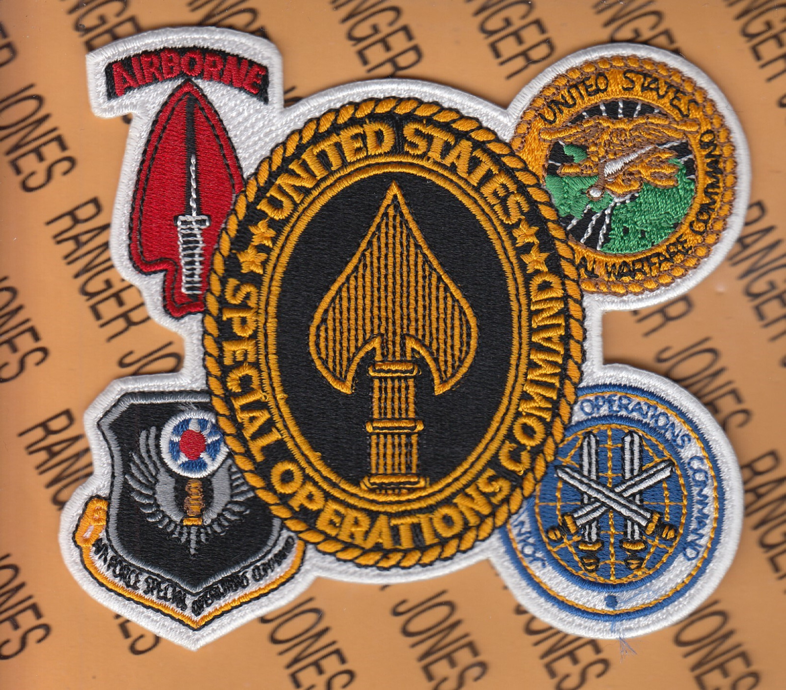 USSOCOM United States Special Operations Command Airborne JSOC 4.75\