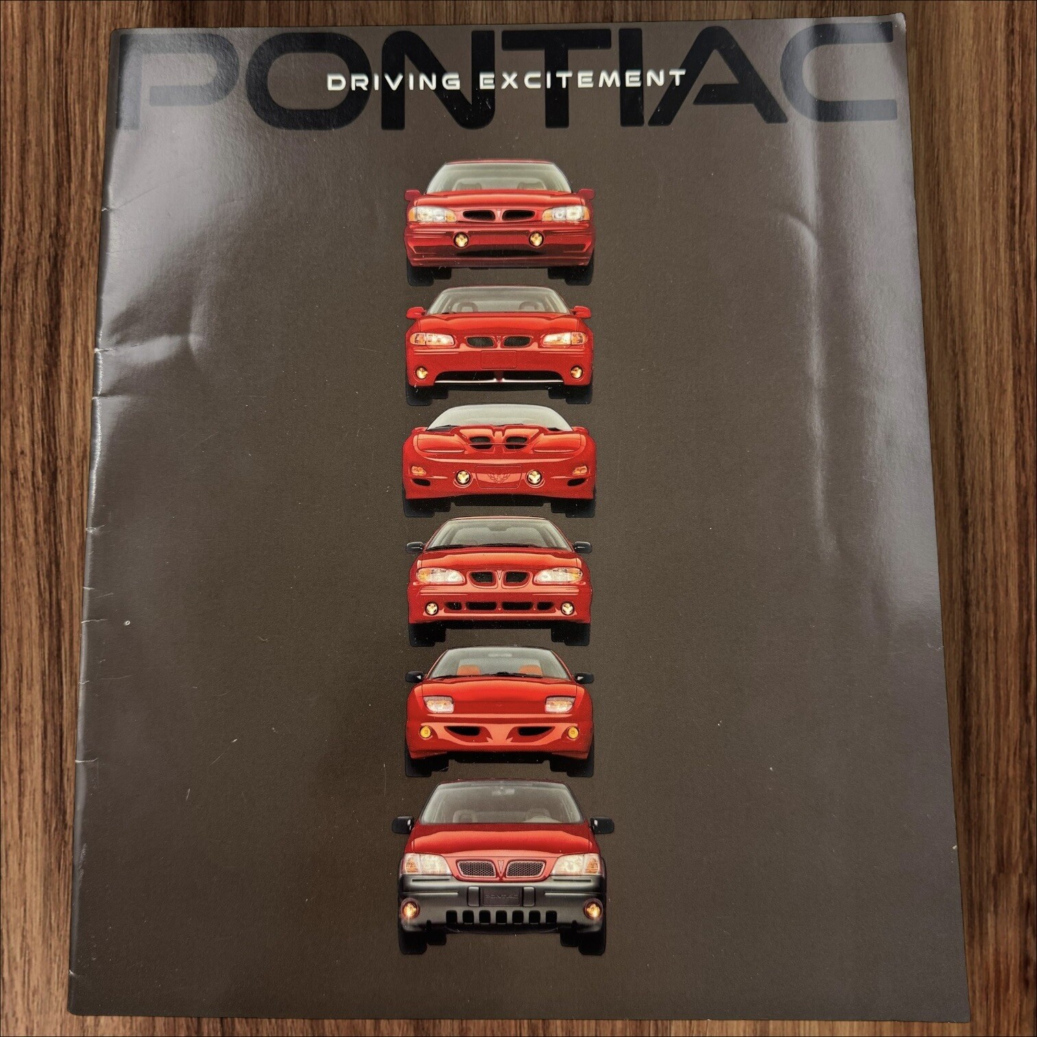 Original 1998 Pontiac Full Line Sales Brochure 98 Firebird Grand Prix Grand Am