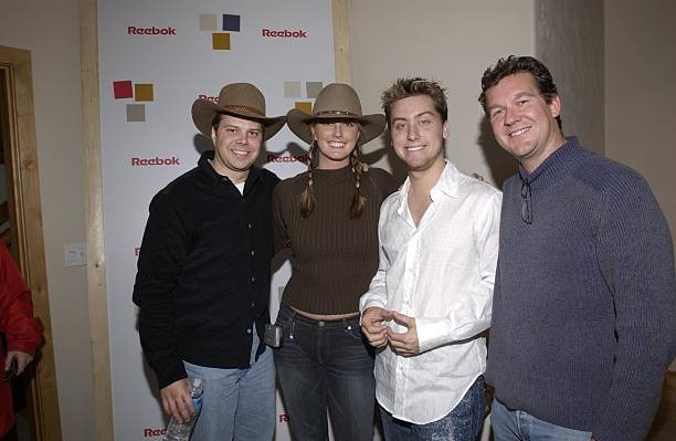 Richard Hull Wendy Torkelson Lance Bass Joseph Anderson enjoy the - Old Photo