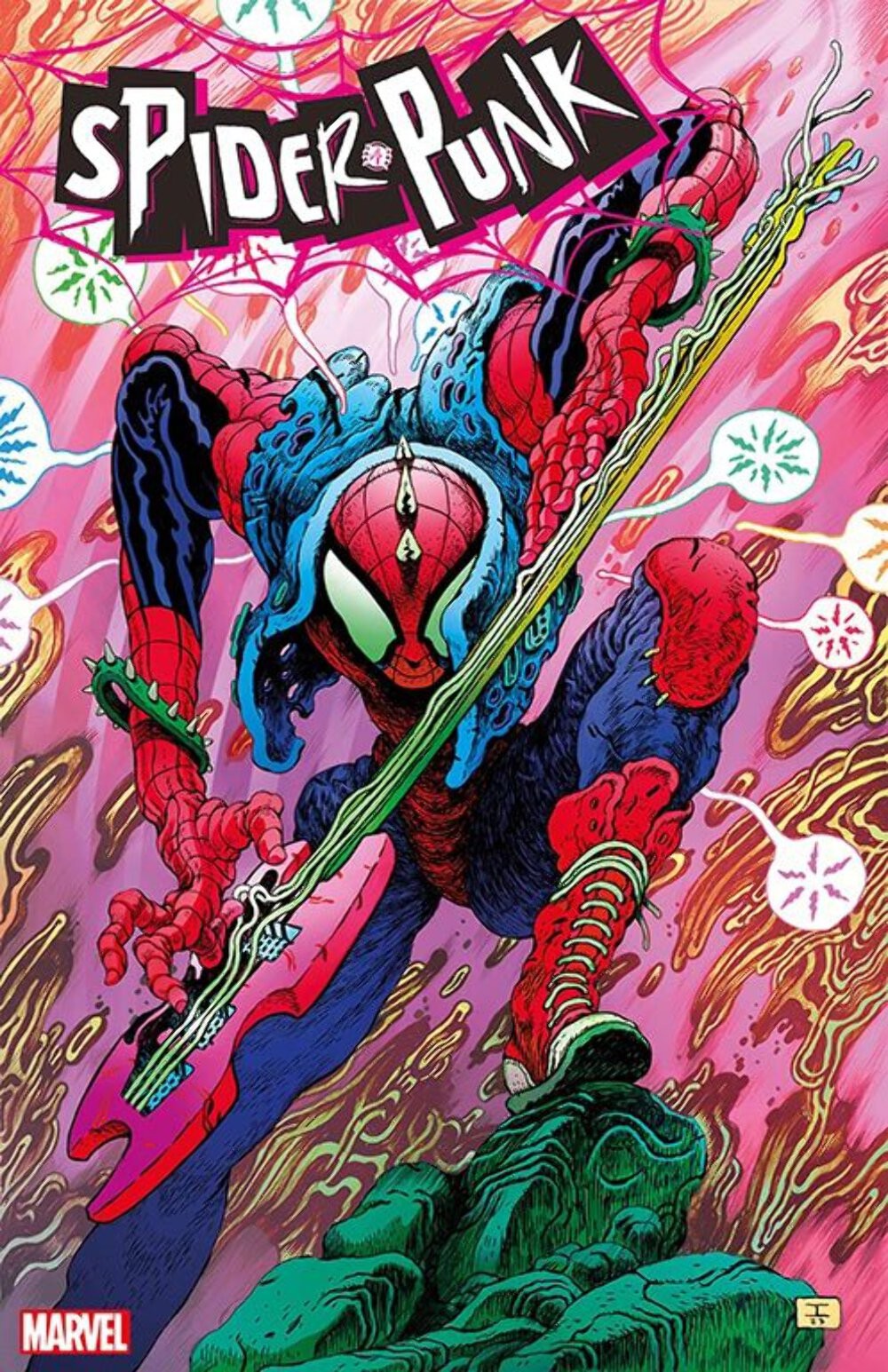 Spider-Punk: Arms Race #1 - Ian Bertram Foil