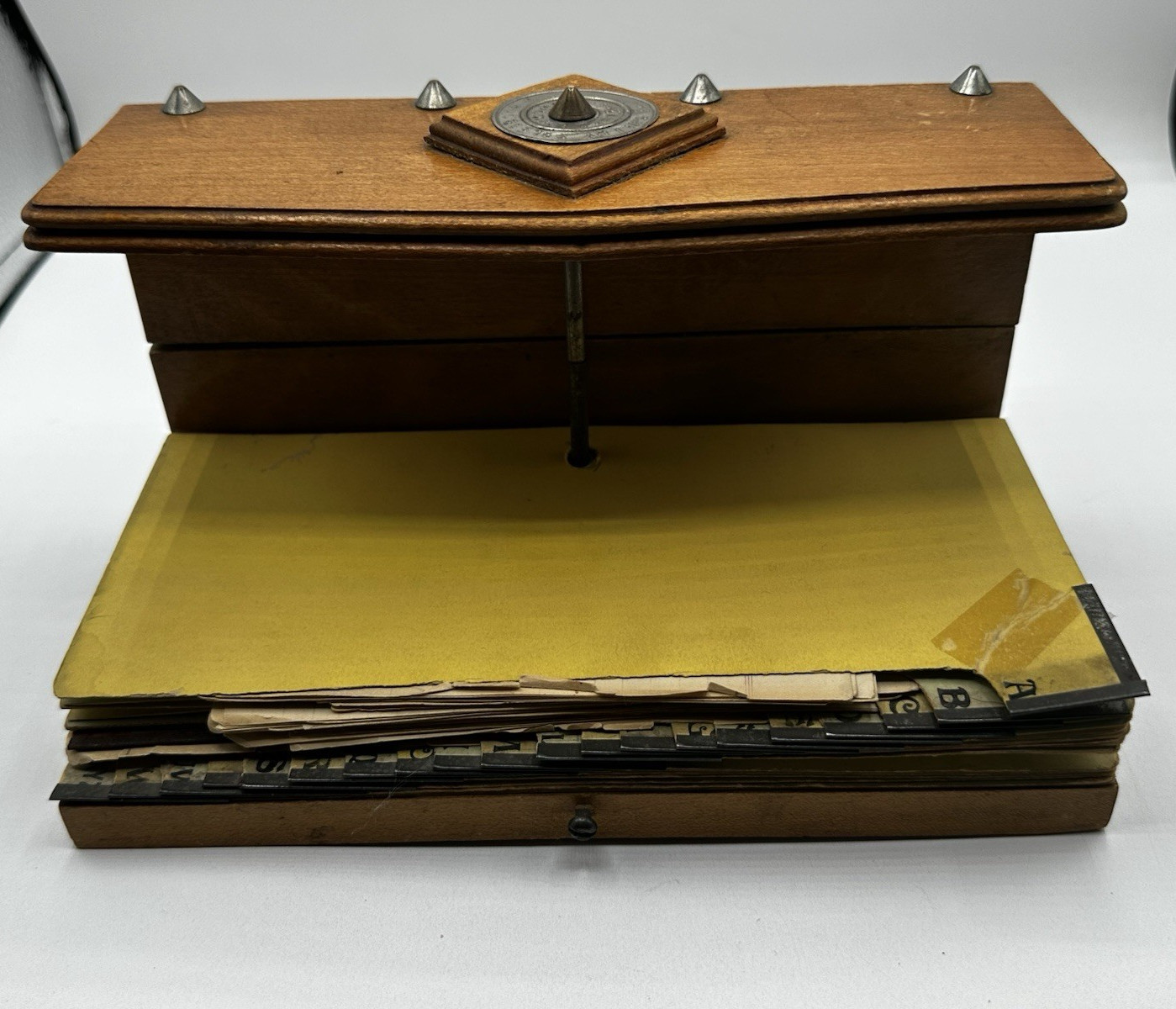 Antique The Simple Account Box by Shelby Salesbook Co. Antique The Simple Account Box by Shelby Salesbook Co.