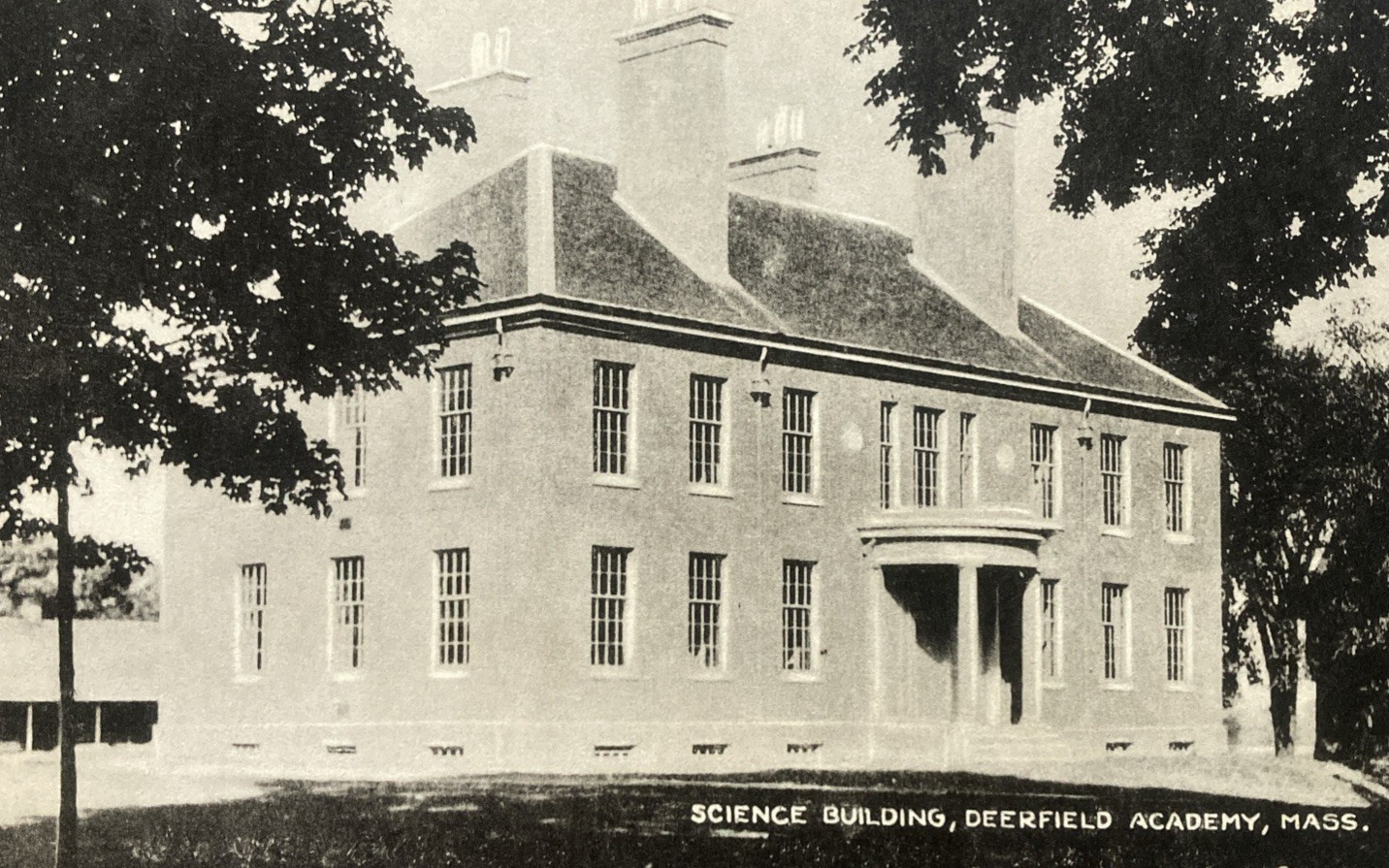 Deerfield Academy Mass The Science Building Postcard Early 1900s Deerfield Academy Mass The Science Building Postcard Early 1900s