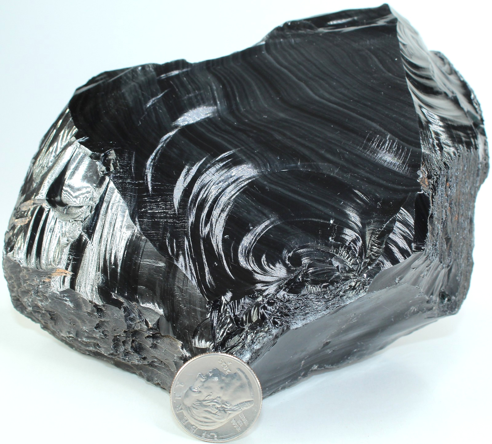 XL AAA Mexican Black Obsidian / 6.54\
